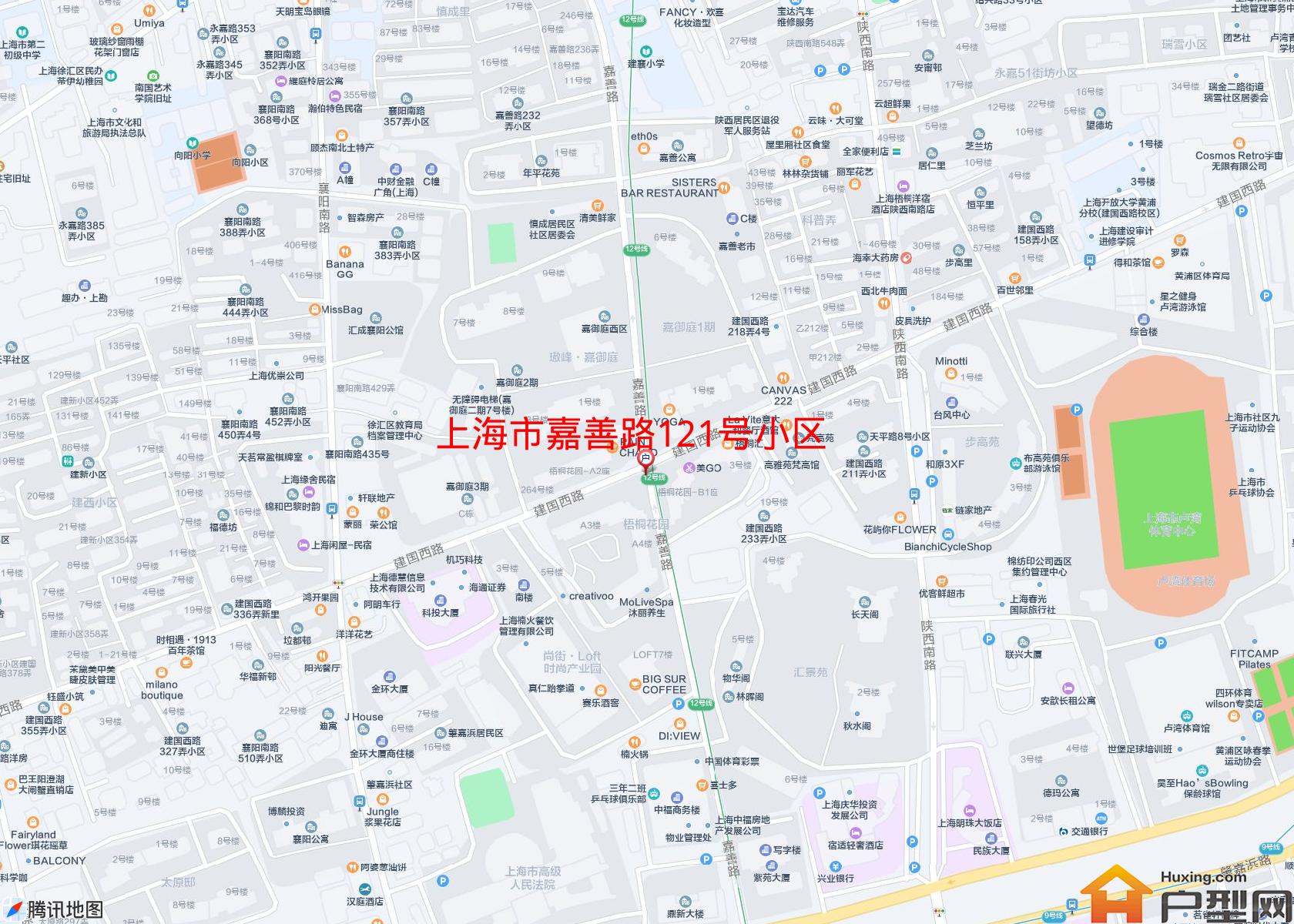 嘉善路121号小区小区 - 户型网