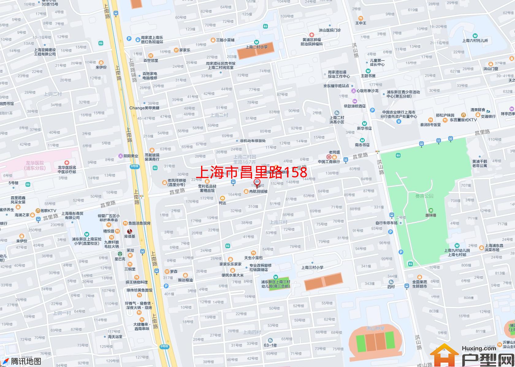 昌里路158,160号小区小区 - 户型网