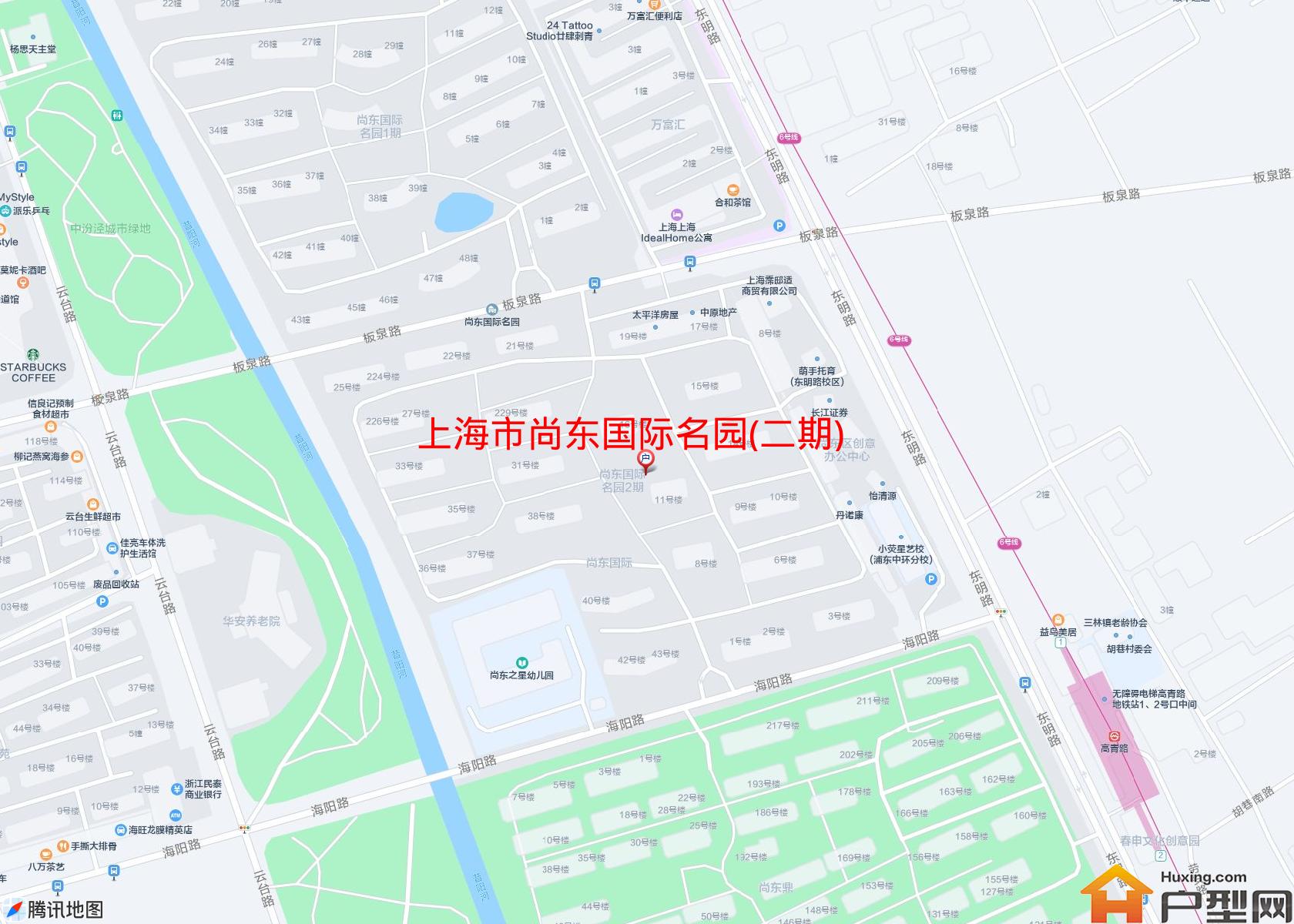 尚东国际名园(二期)小区 - 户型网