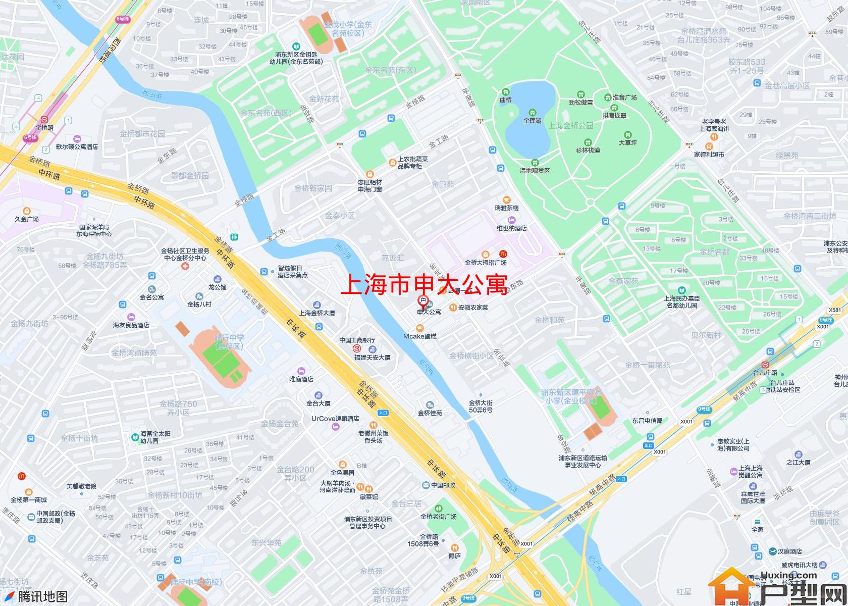 申大公寓小区 - 户型网