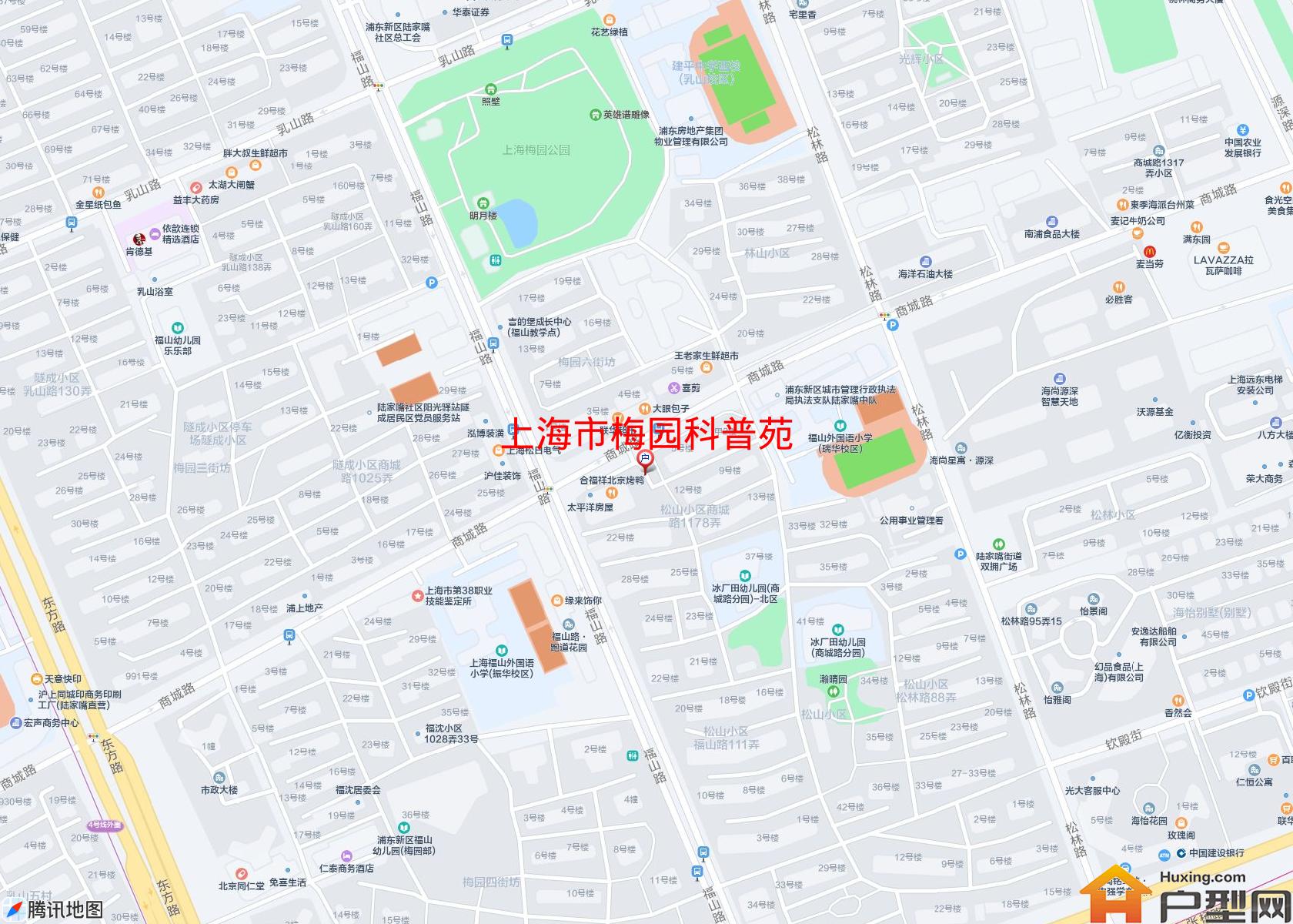 梅园科普苑小区 - 户型网