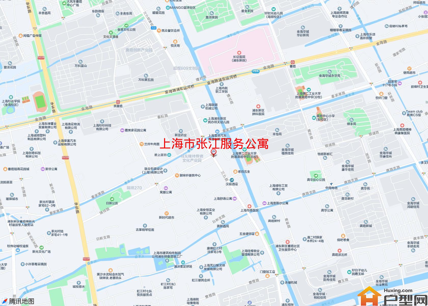 张江服务公寓小区 - 户型网
