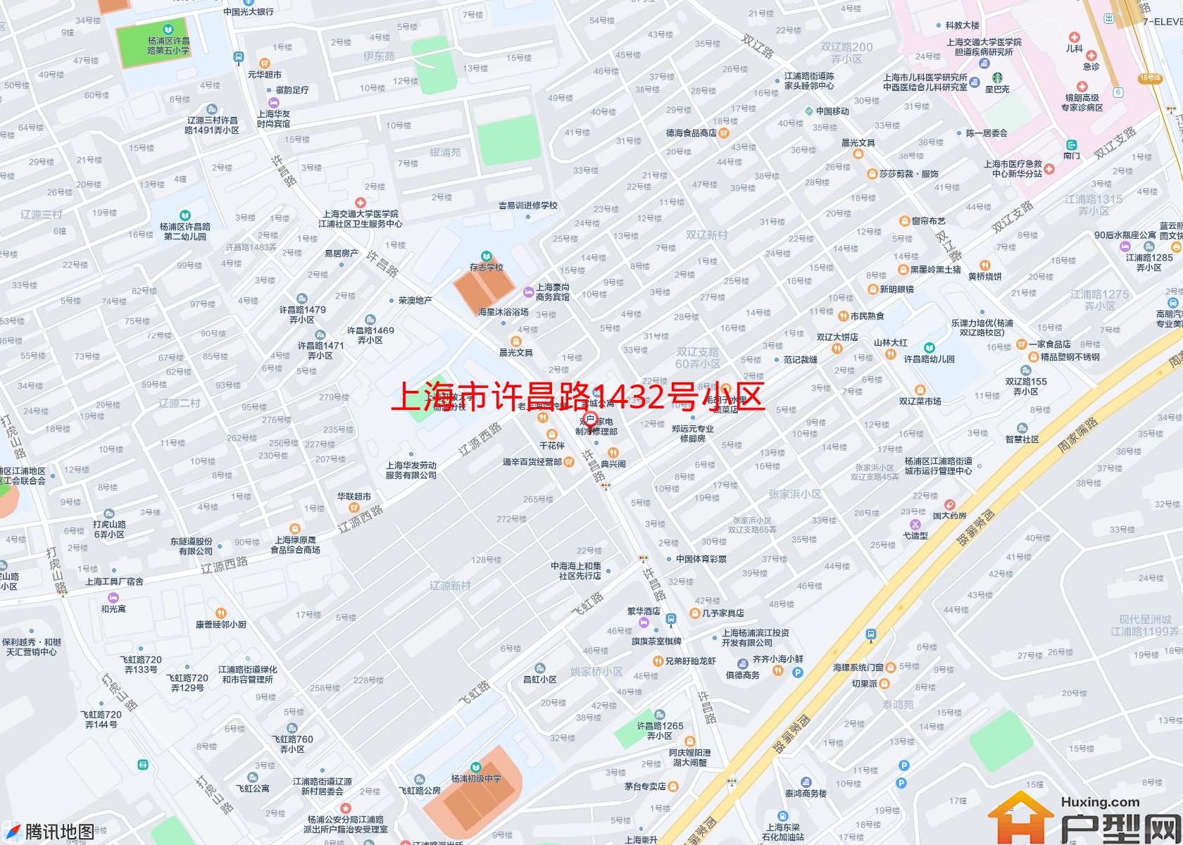 许昌路1432号小区小区 - 户型网