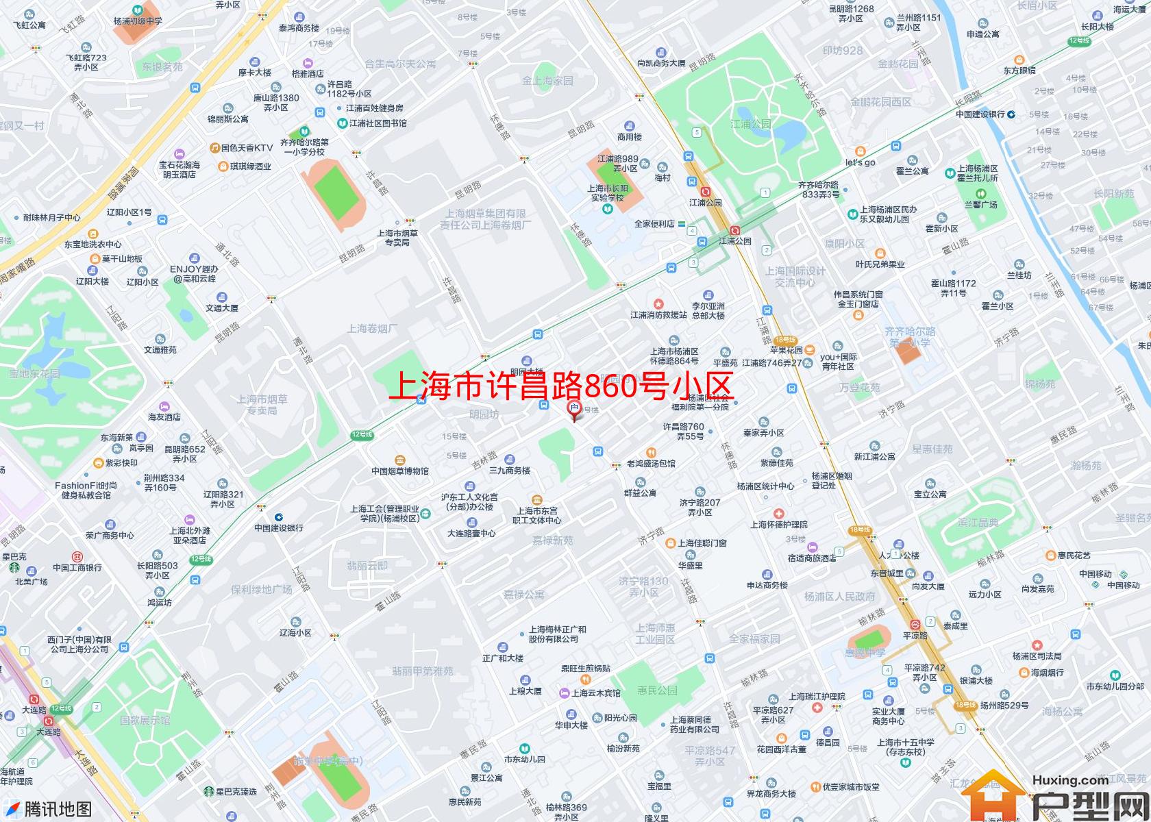 许昌路860号小区小区 - 户型网