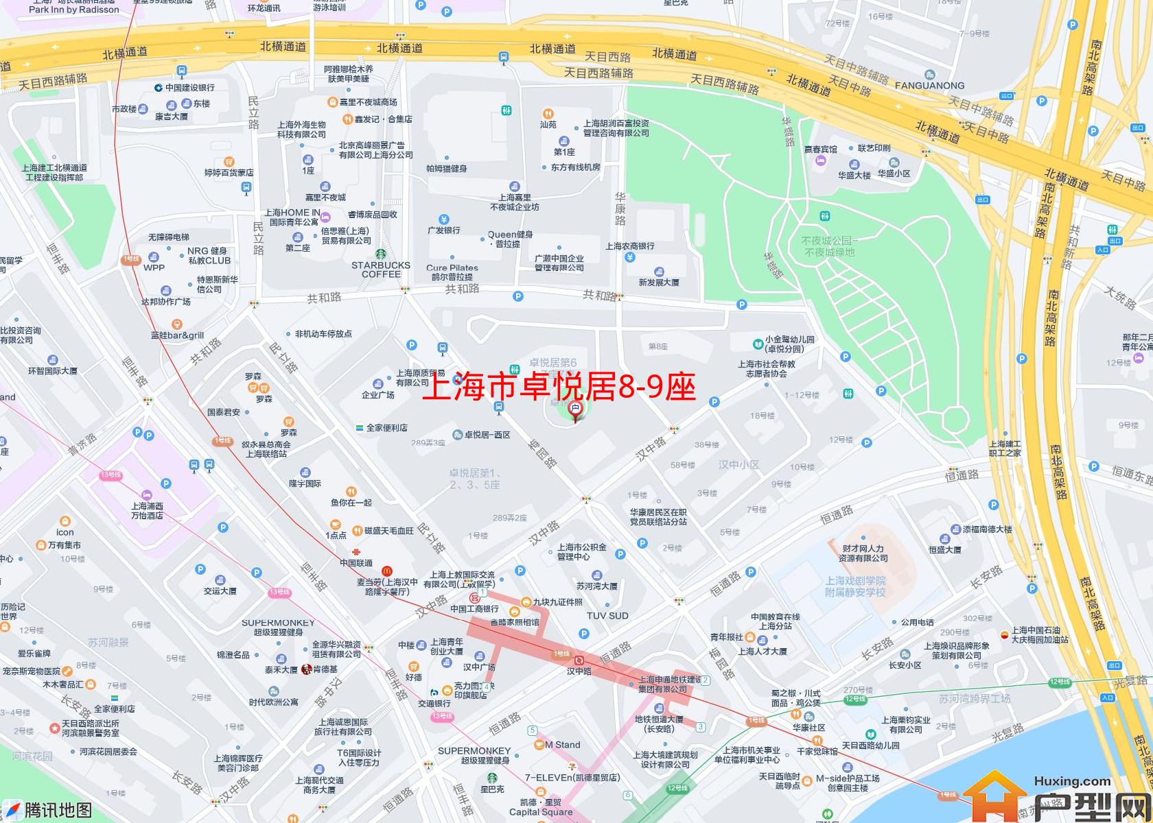 卓悦居8-9座小区 - 户型网