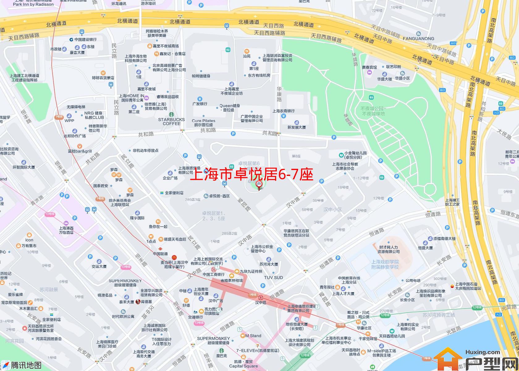 卓悦居6-7座小区 - 户型网