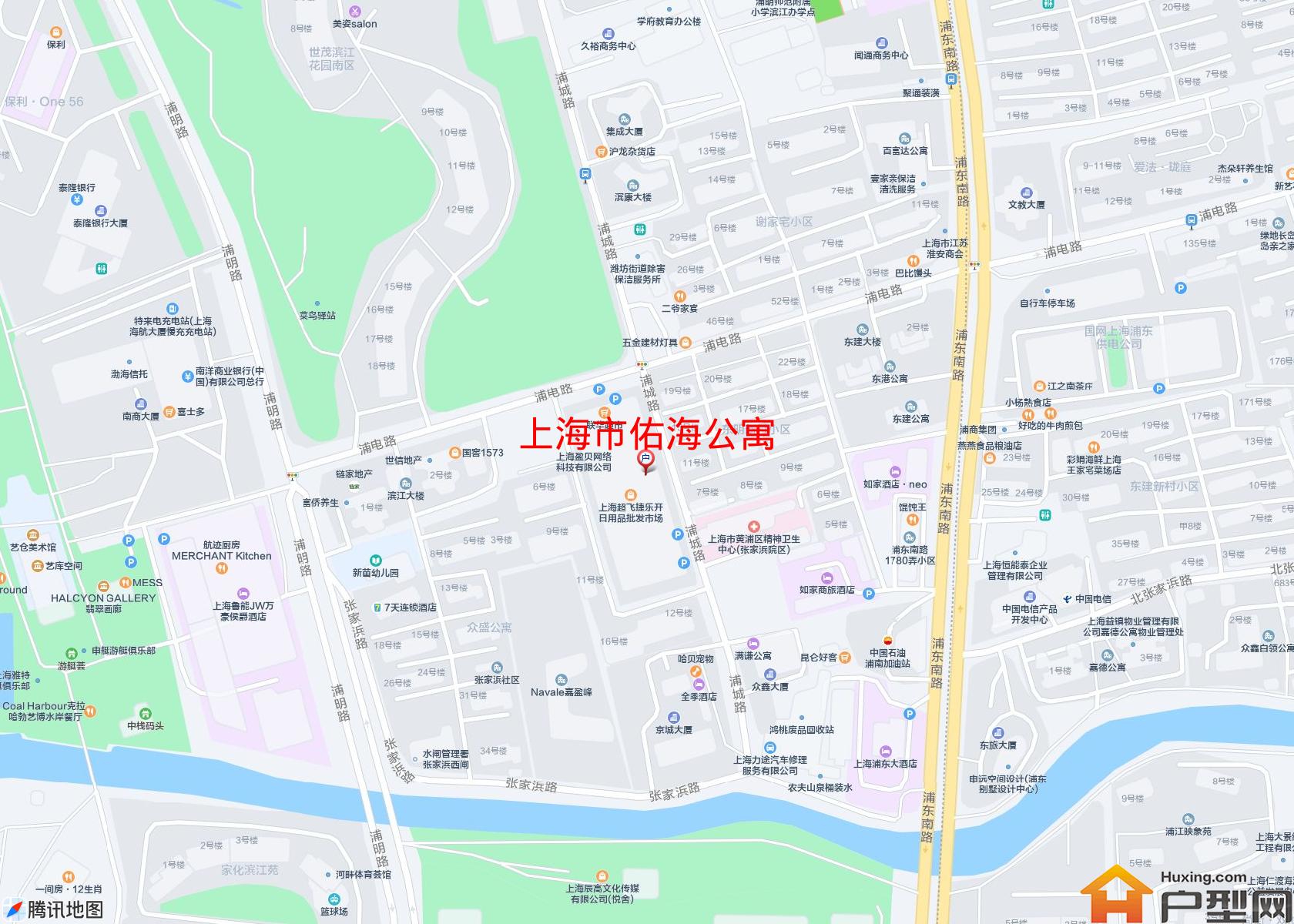 佑海公寓小区 - 户型网