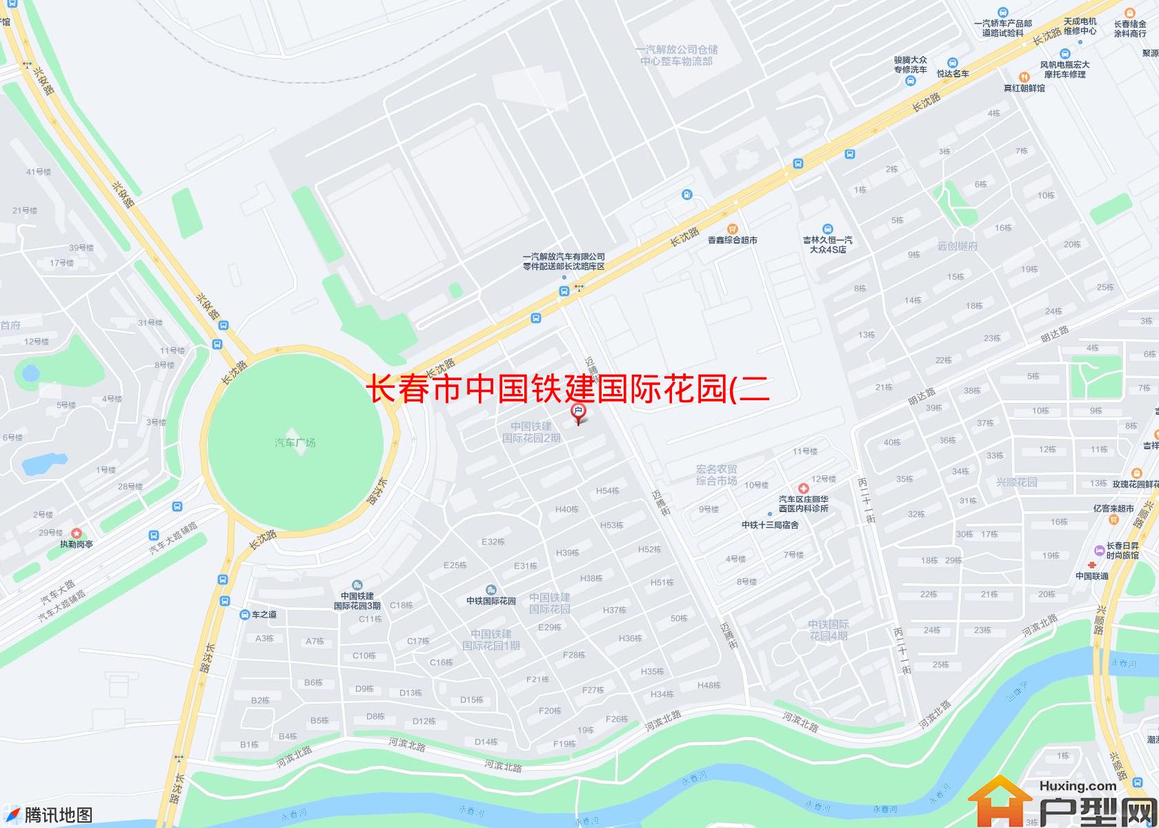 中国铁建国际花园(二期)小区 - 户型网