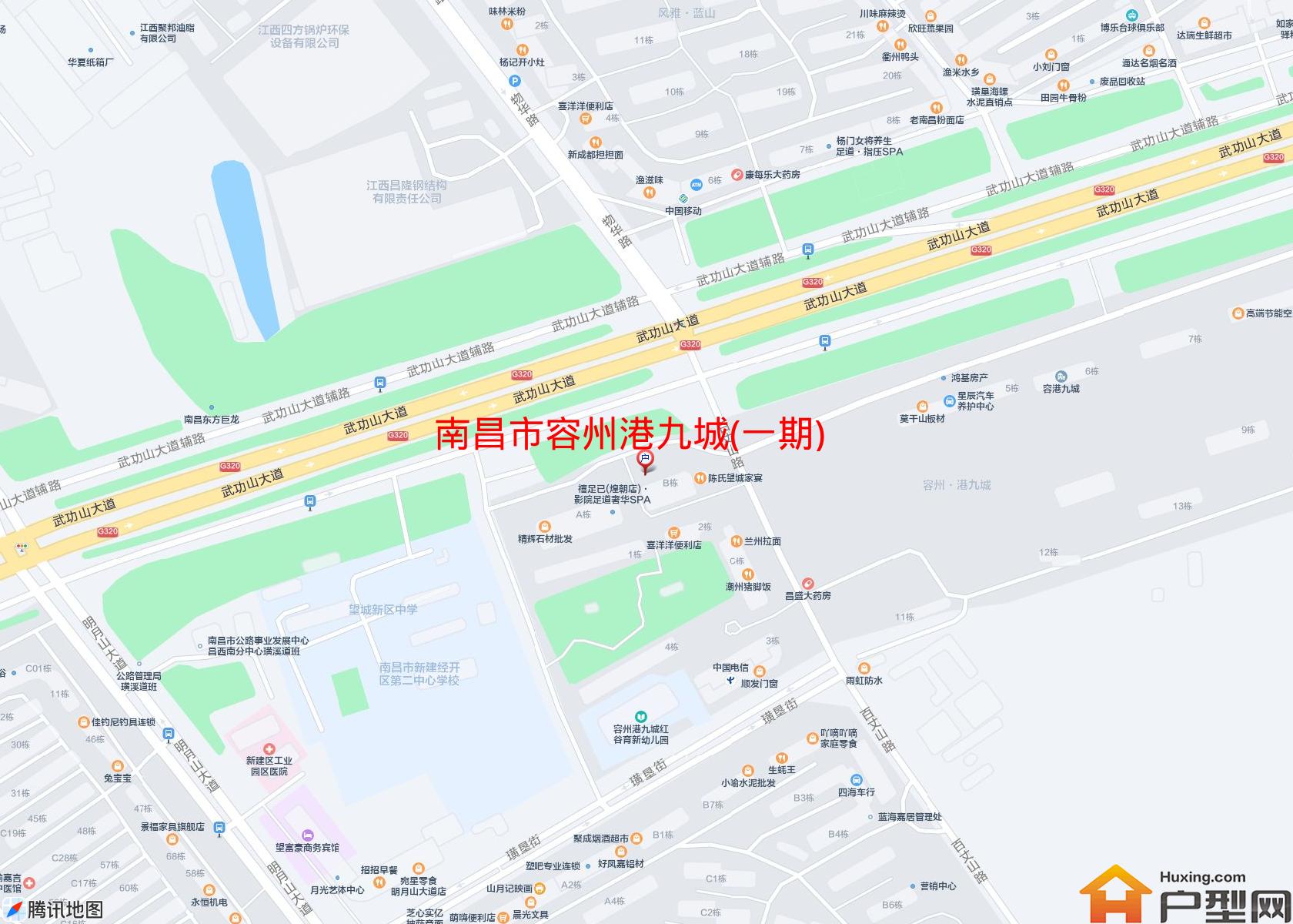 容州港九城(一期)小区 - 户型网