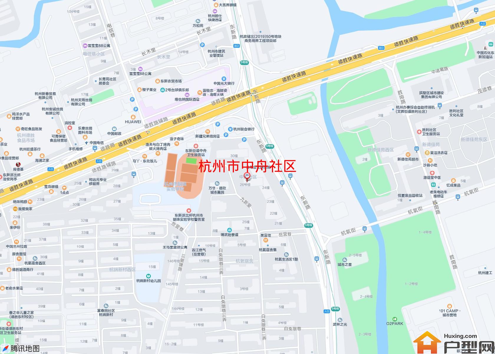 中舟社区小区 - 户型网