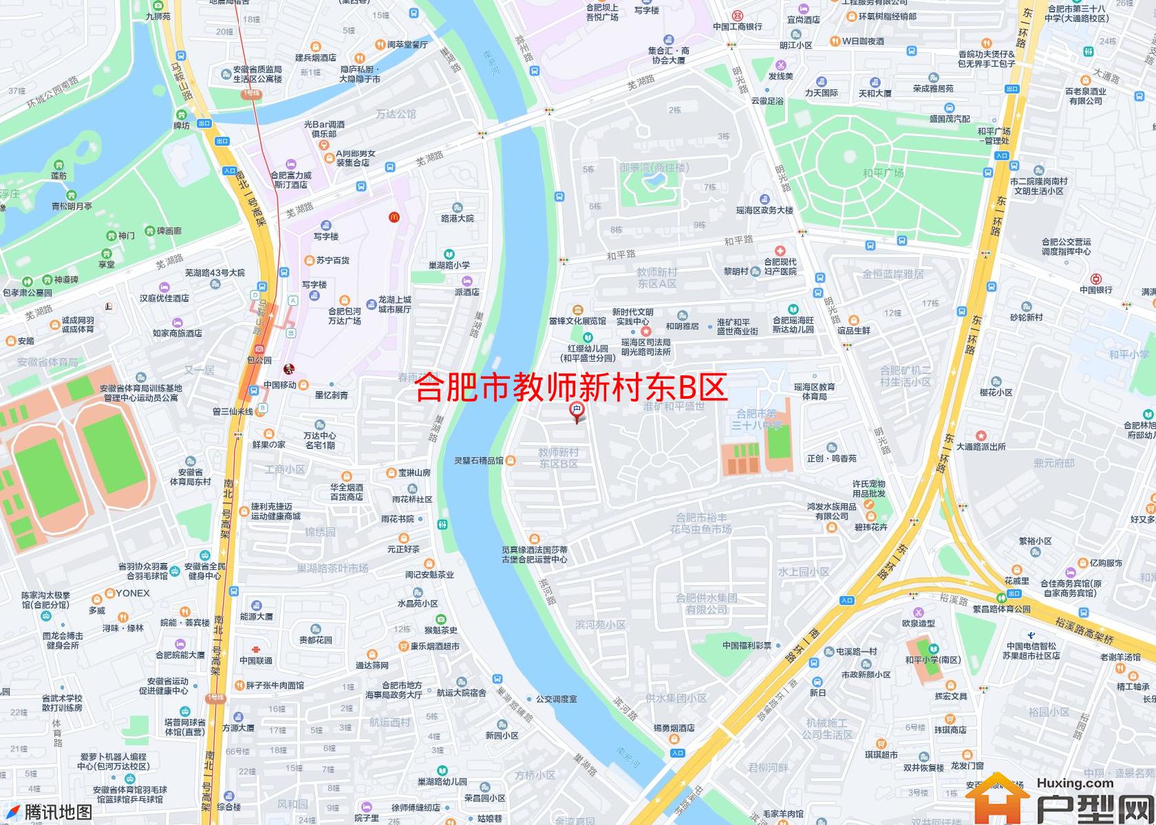 教师新村东B区小区 - 户型网