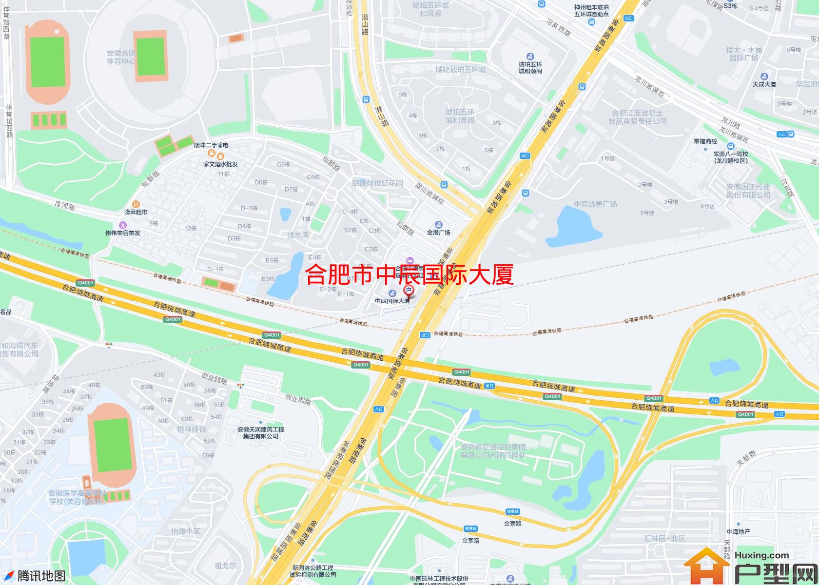 中辰国际大厦小区 - 户型网
