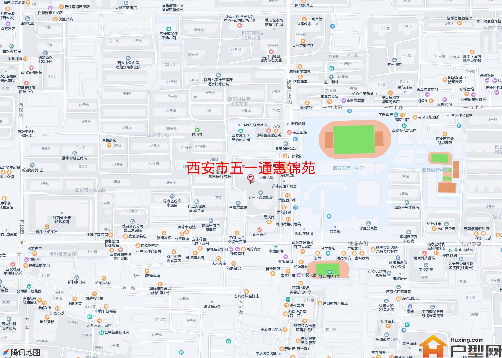 五一通惠锦苑小区 - 户型网