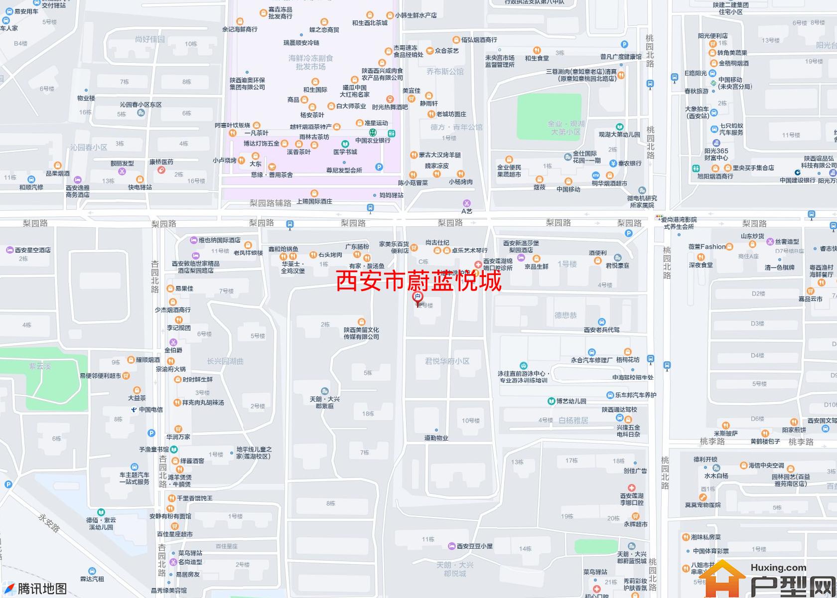 蔚蓝悦城小区 - 户型网