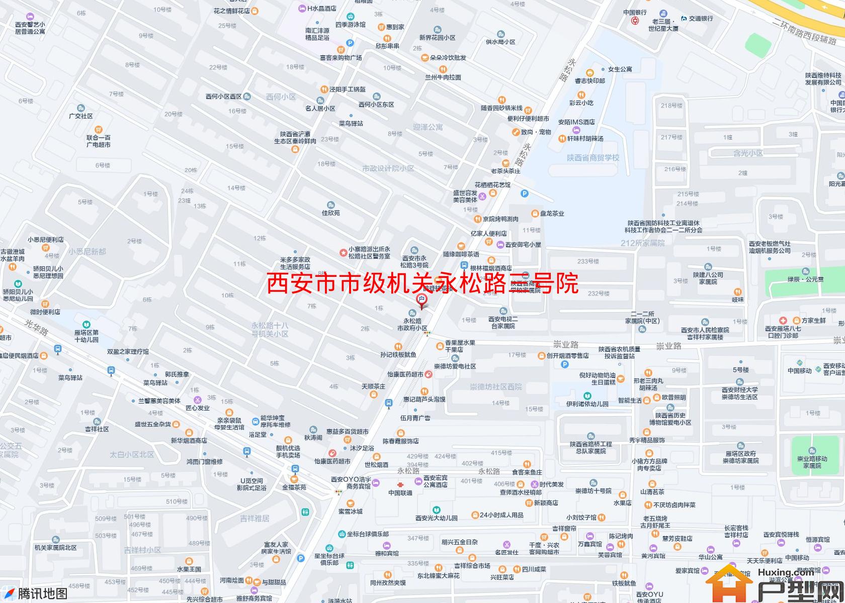 市级机关永松路三号院小区 - 户型网