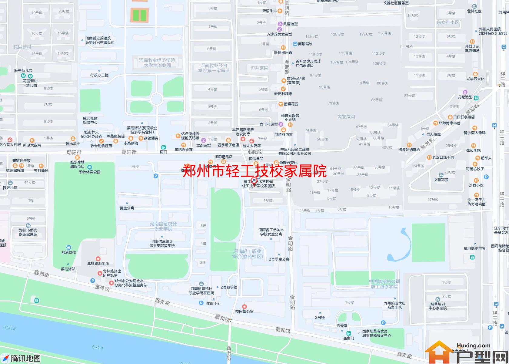 轻工技校家属院小区 - 户型网