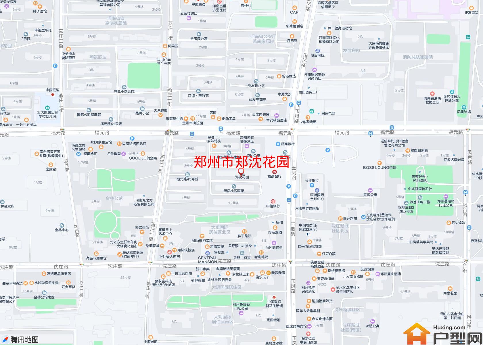 郑沈花园小区 - 户型网