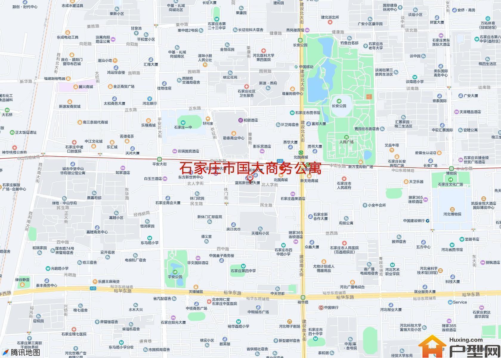 国大商务公寓小区 - 户型网
