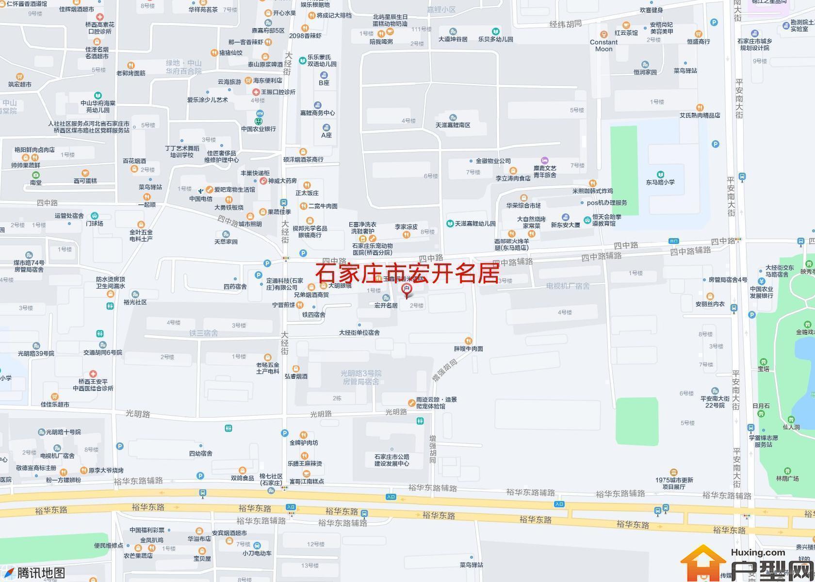 宏开名居小区 - 户型网