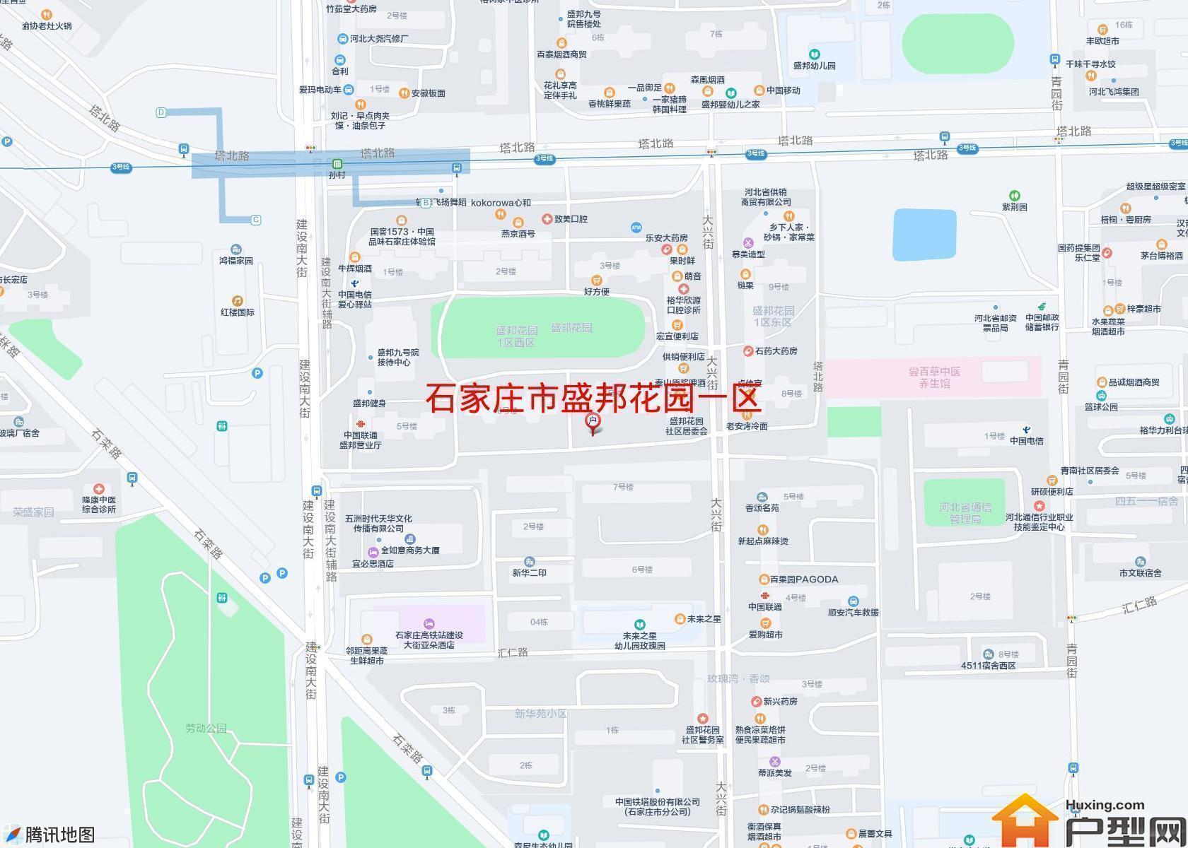 盛邦花园一区小区 - 户型网