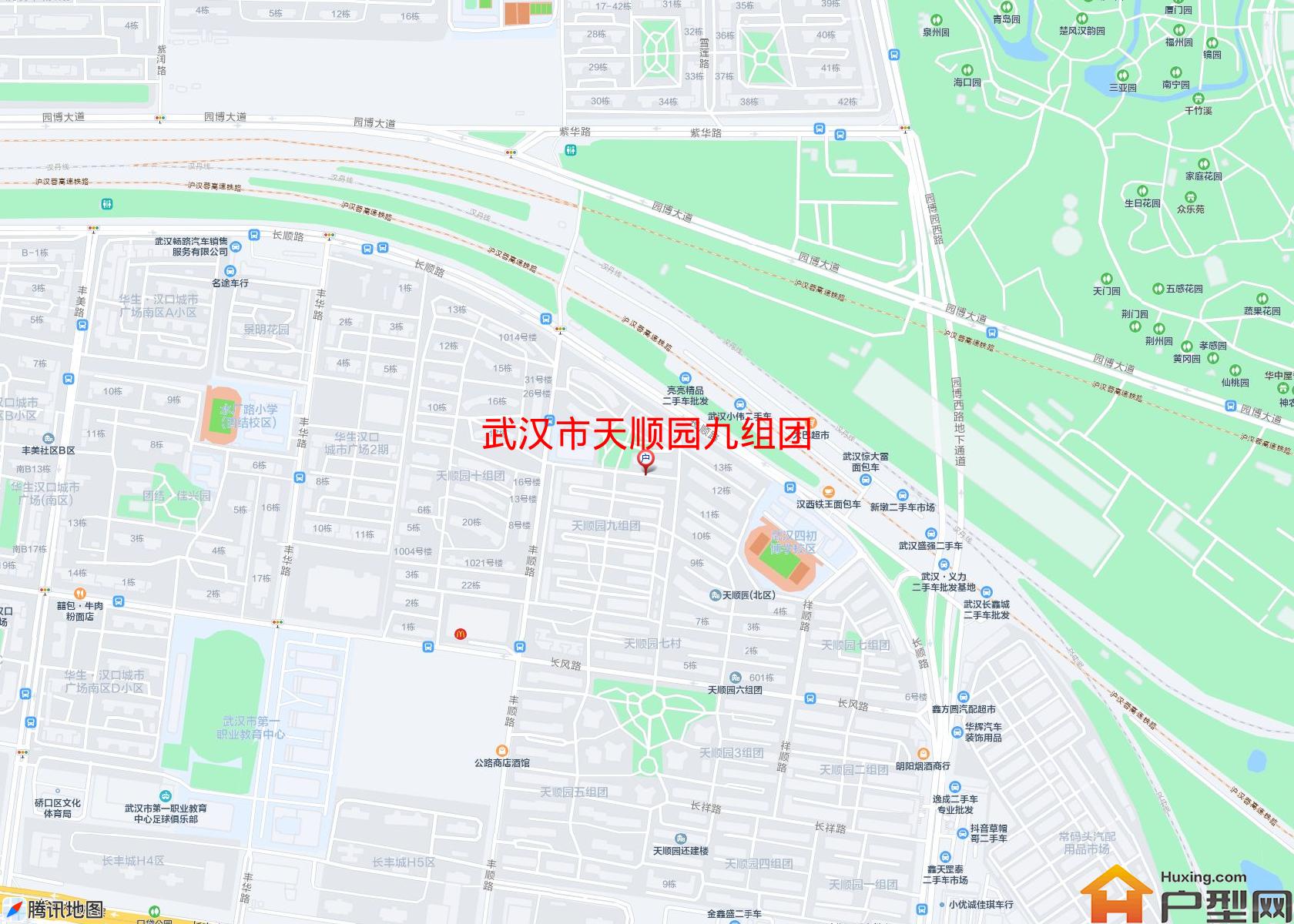 天顺园九组团小区 - 户型网
