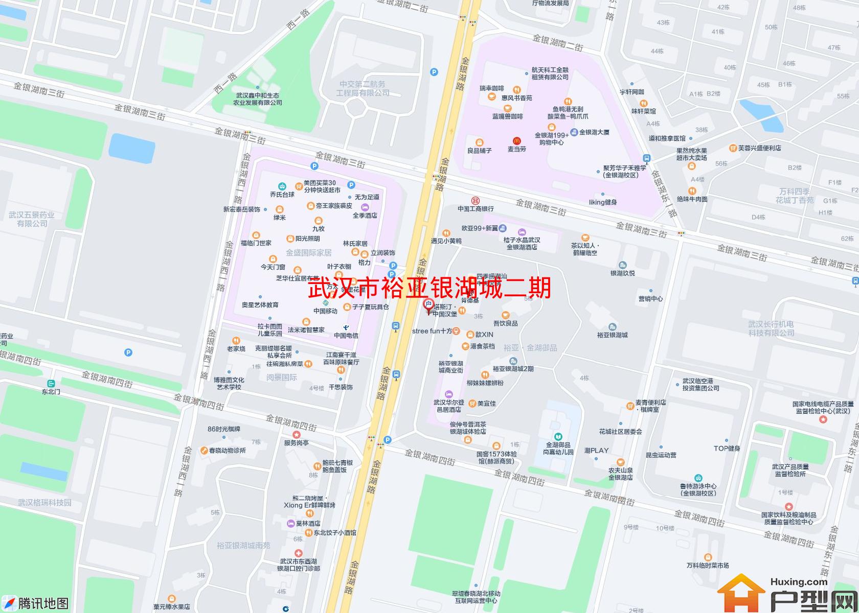 裕亚银湖城二期小区 - 户型网