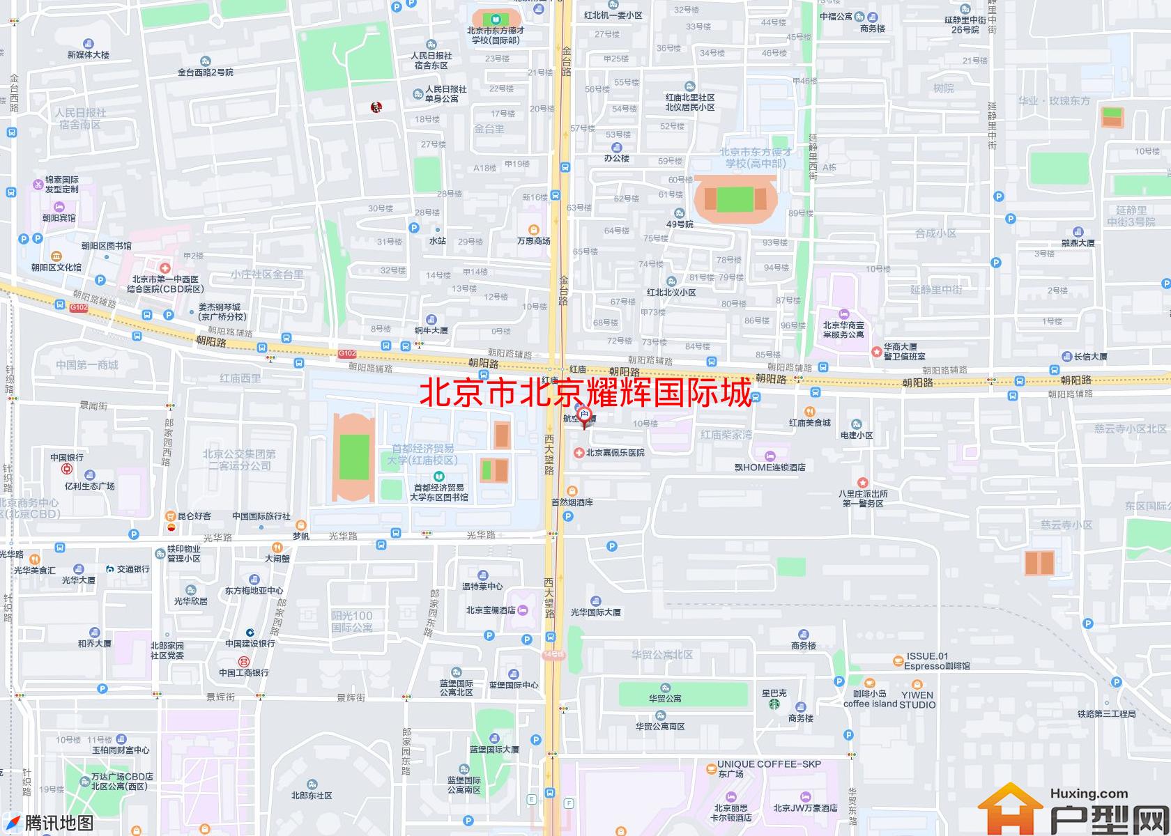 北京耀辉国际城小区 - 户型网