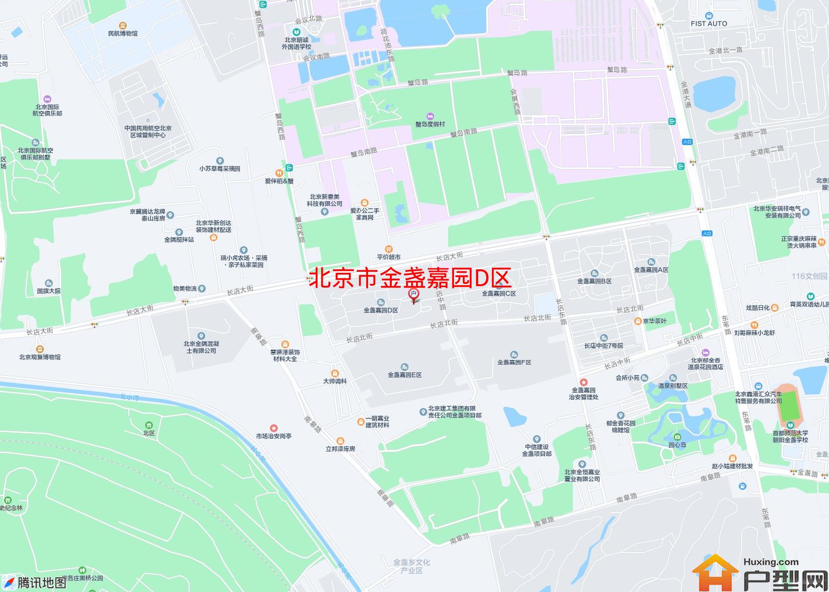 金盏嘉园D区小区 - 户型网