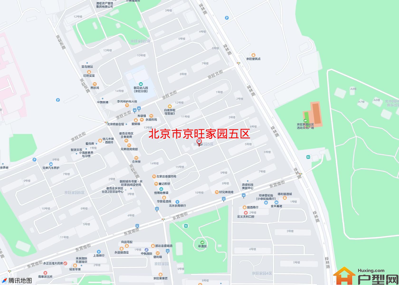 京旺家园五区小区 - 户型网