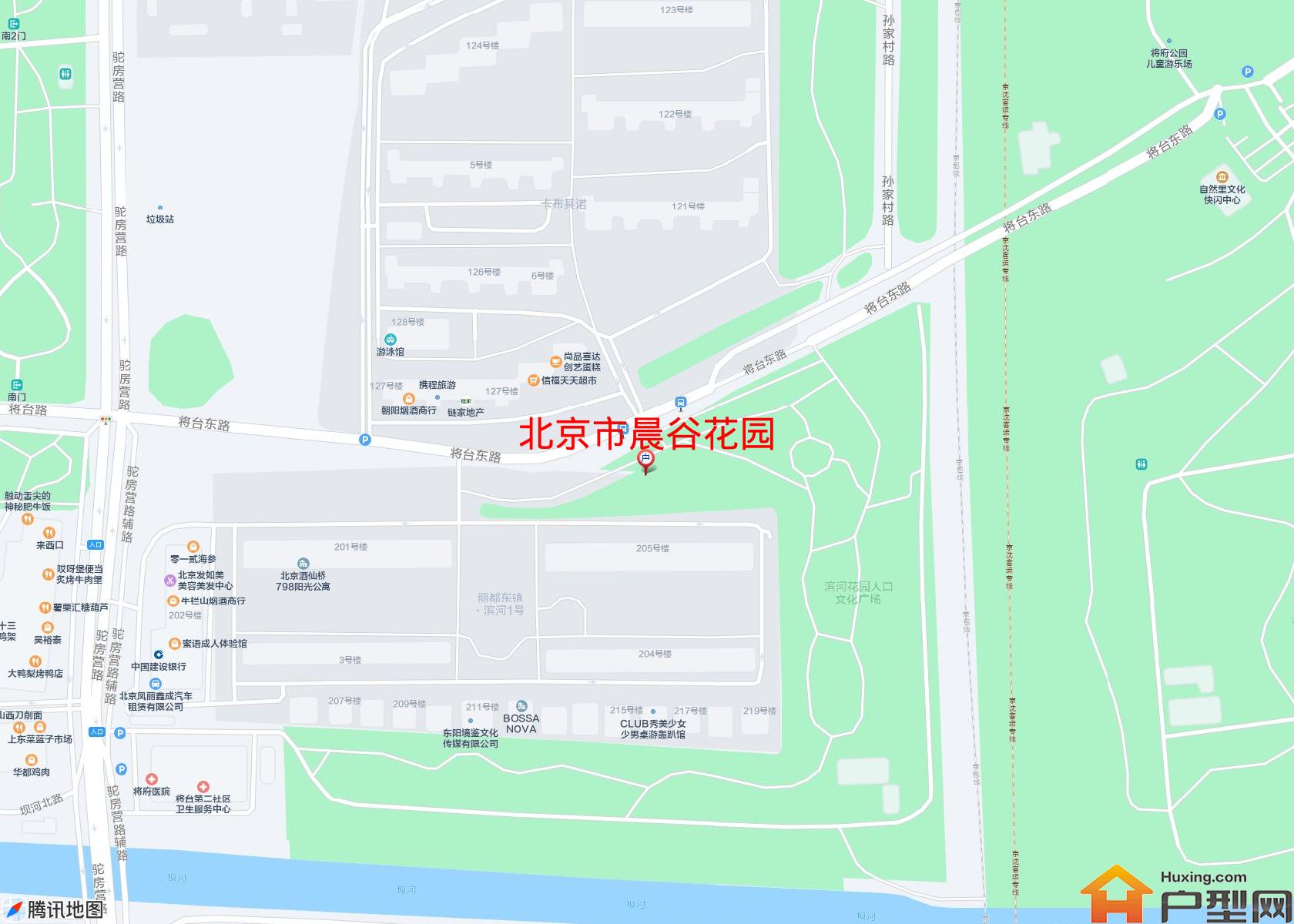 晨谷花园小区 - 户型网