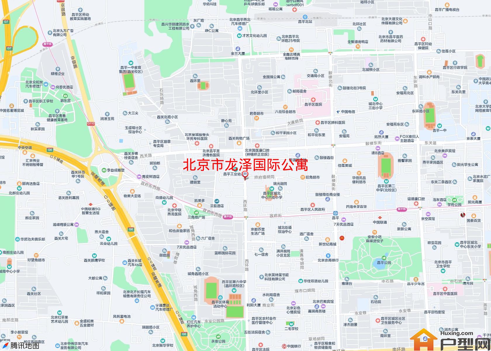 龙泽国际公寓小区 - 户型网