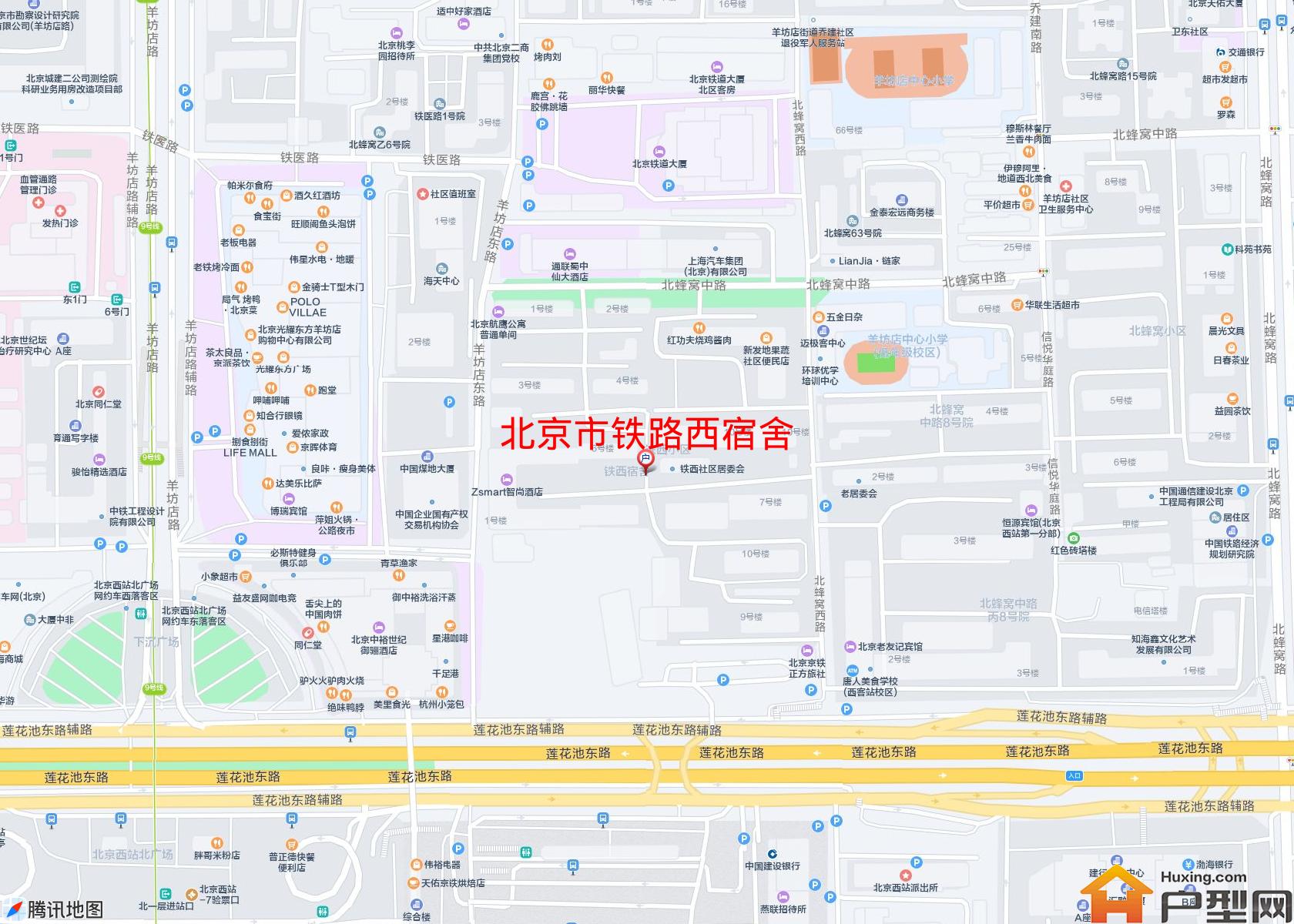 铁路西宿舍小区 - 户型网