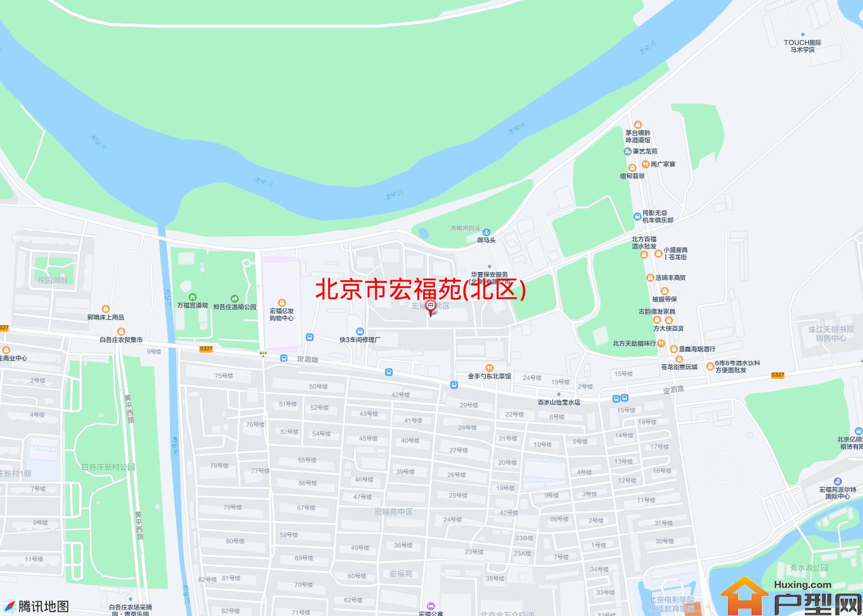 宏福苑(北区)小区 - 户型网