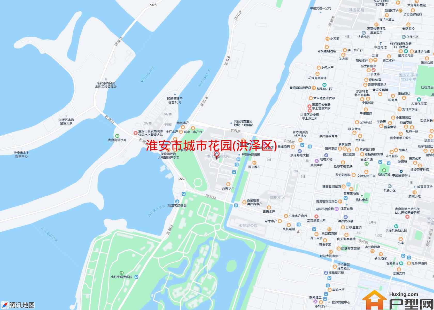 城市花园(洪泽区)小区 - 户型网