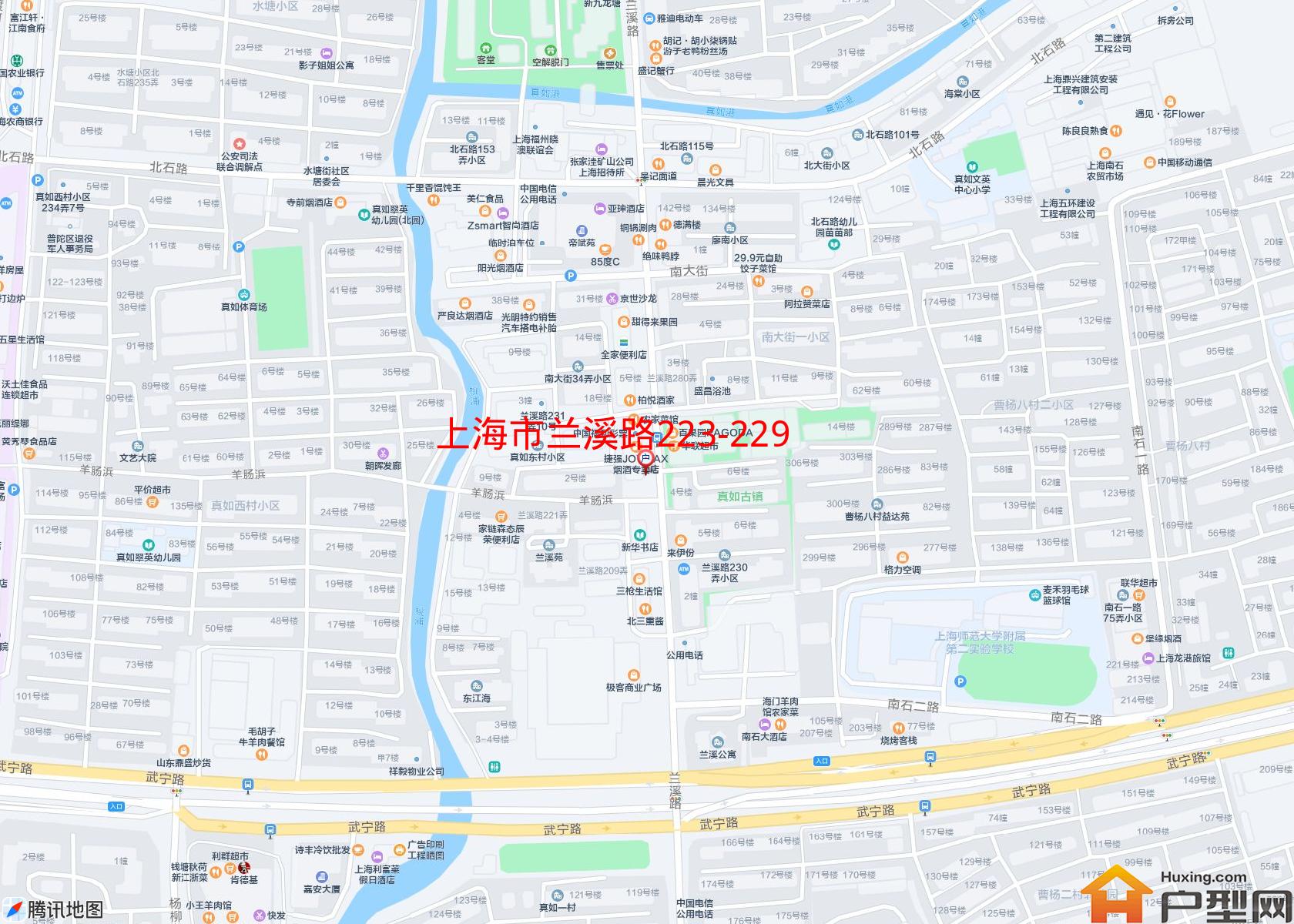 兰溪路223-229号小区小区 - 户型网