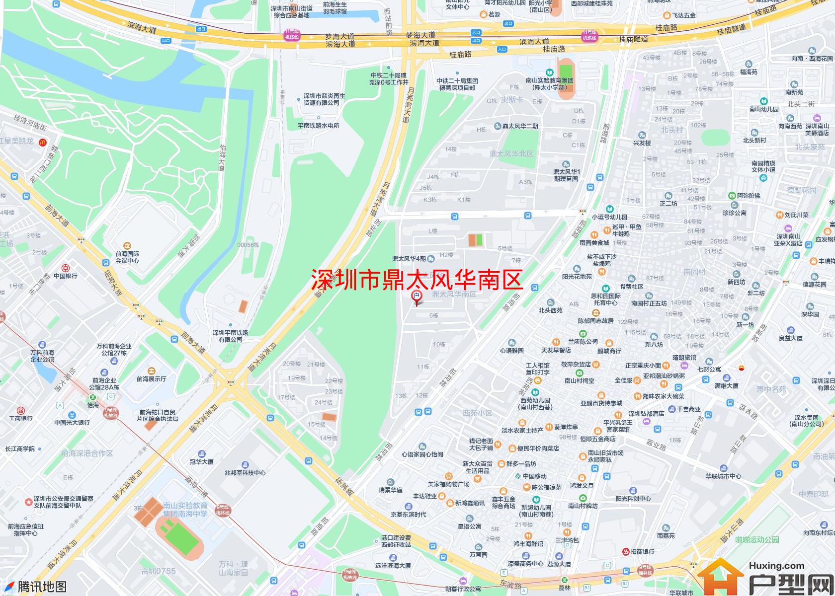 鼎太风华南区小区 - 户型网 鼎太风华南区小区 - 户型网