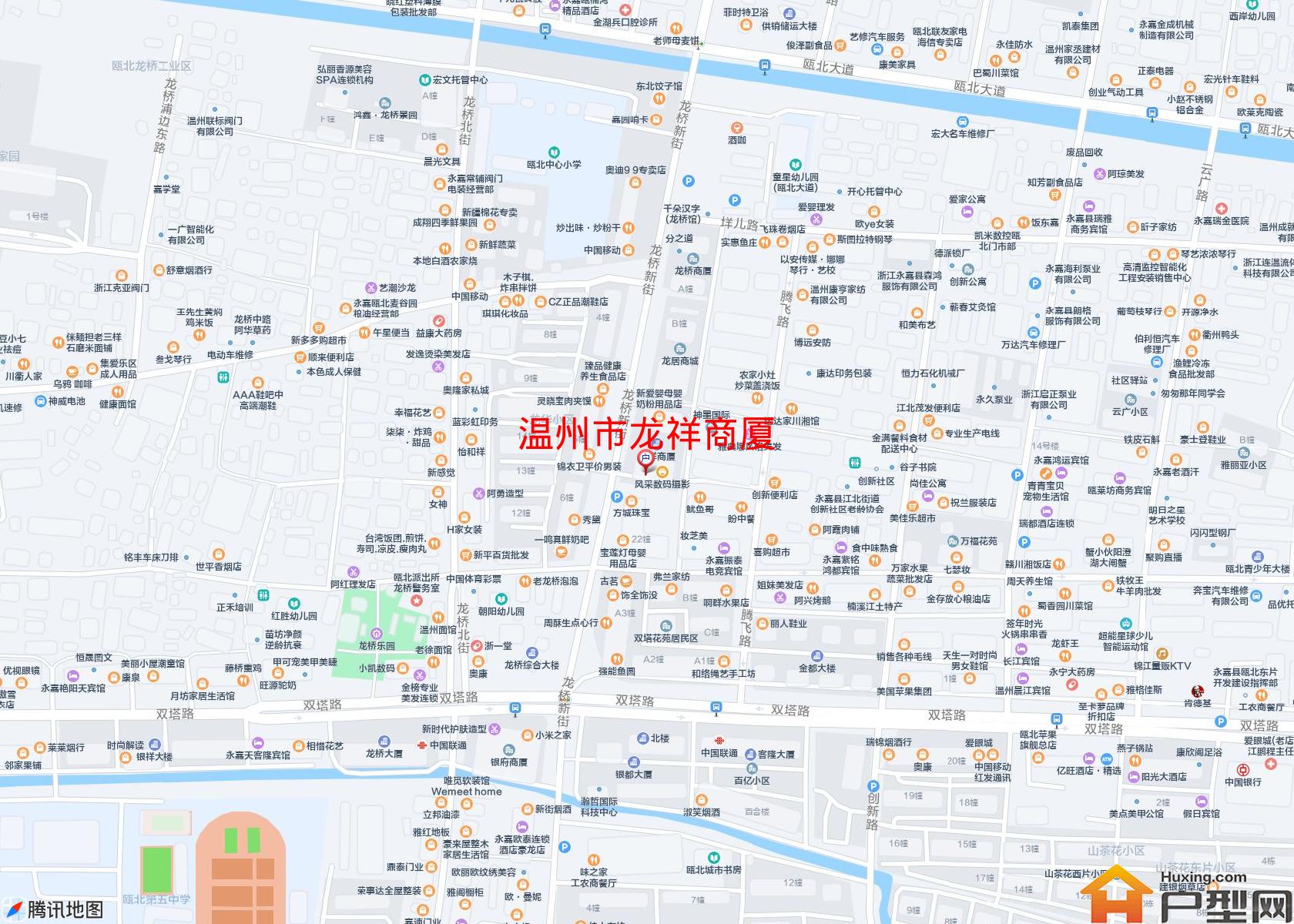龙祥商厦小区 - 户型网