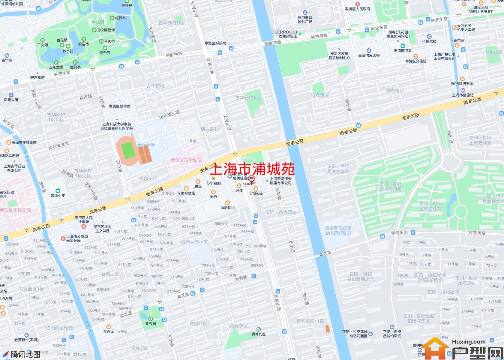 浦城苑小区 - 户型网