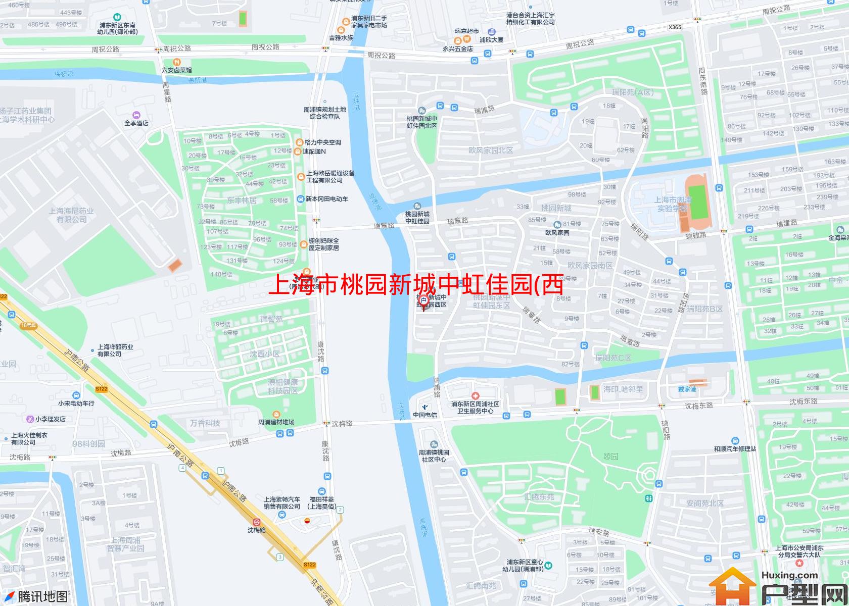 桃园新城中虹佳园(西区)小区 - 户型网
