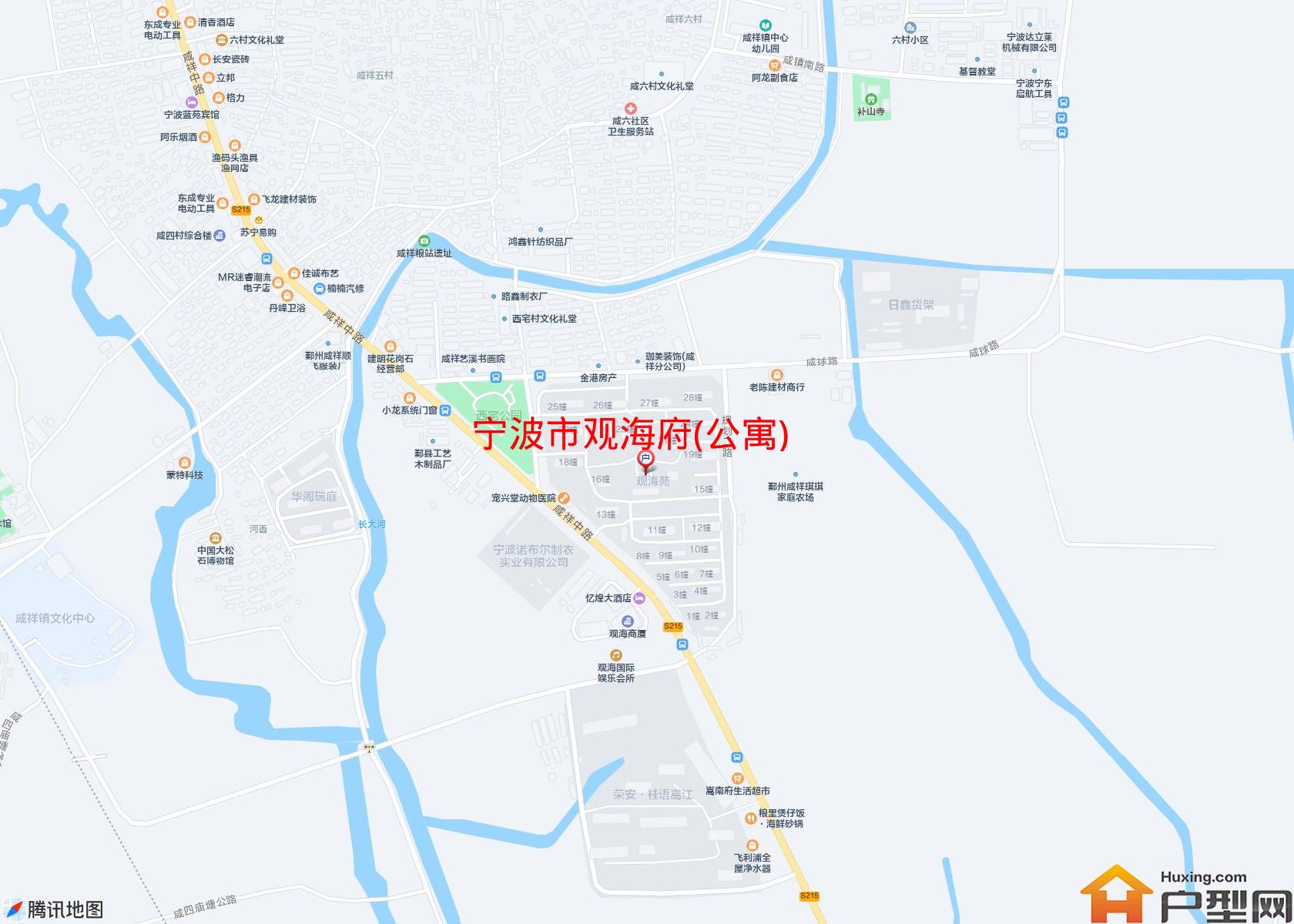 观海府(公寓)小区 - 户型网