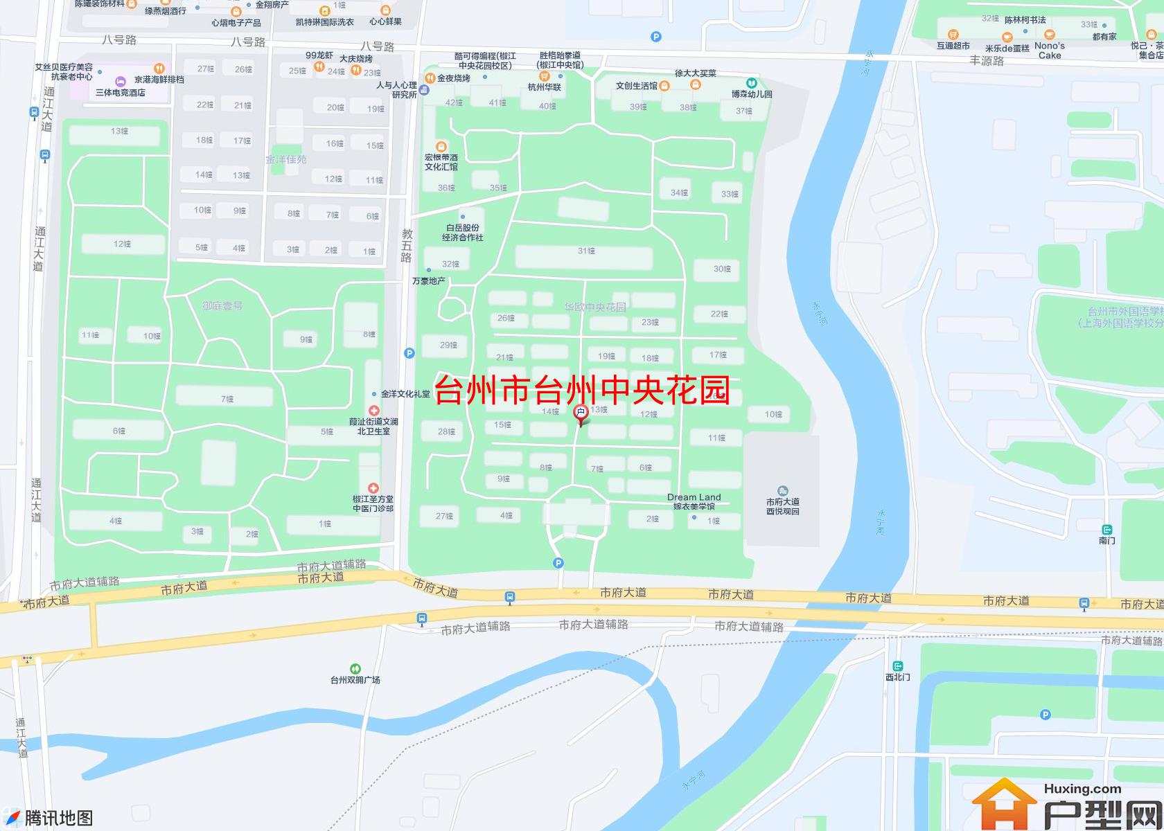 台州中央花园小区 - 户型网