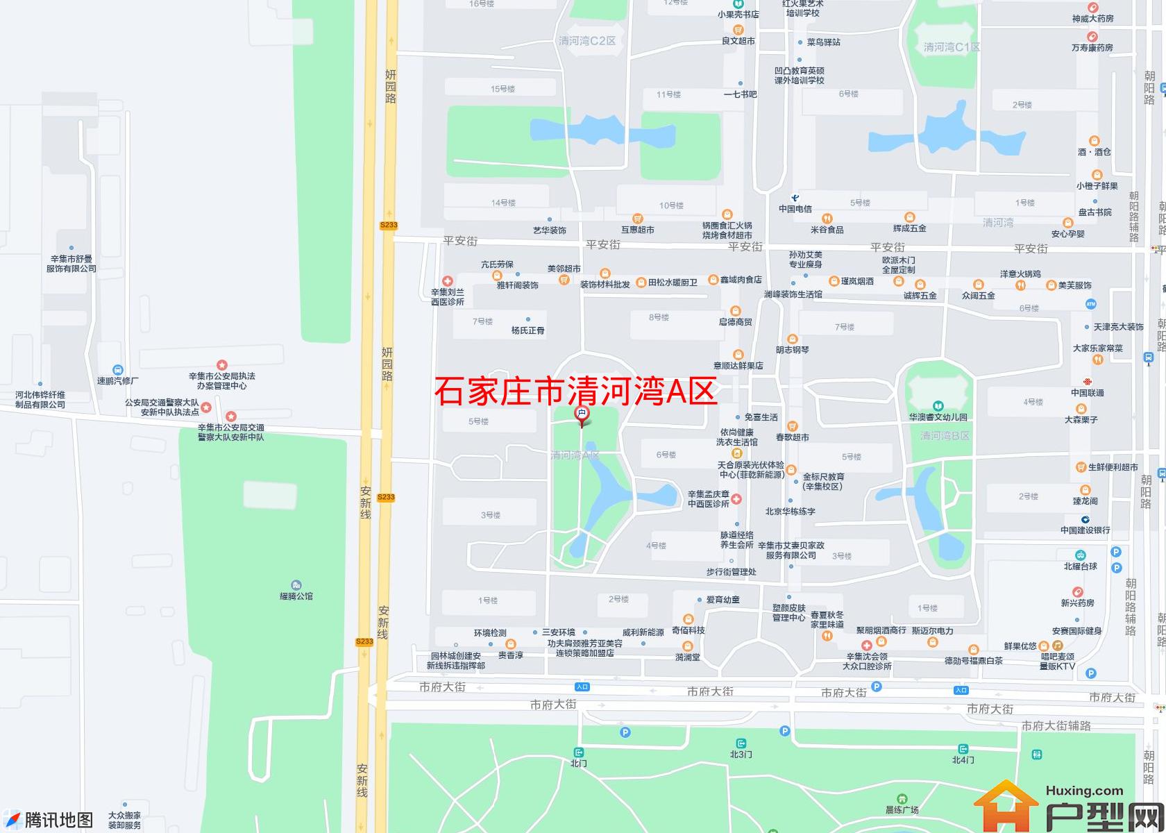 清河湾A区小区 - 户型网