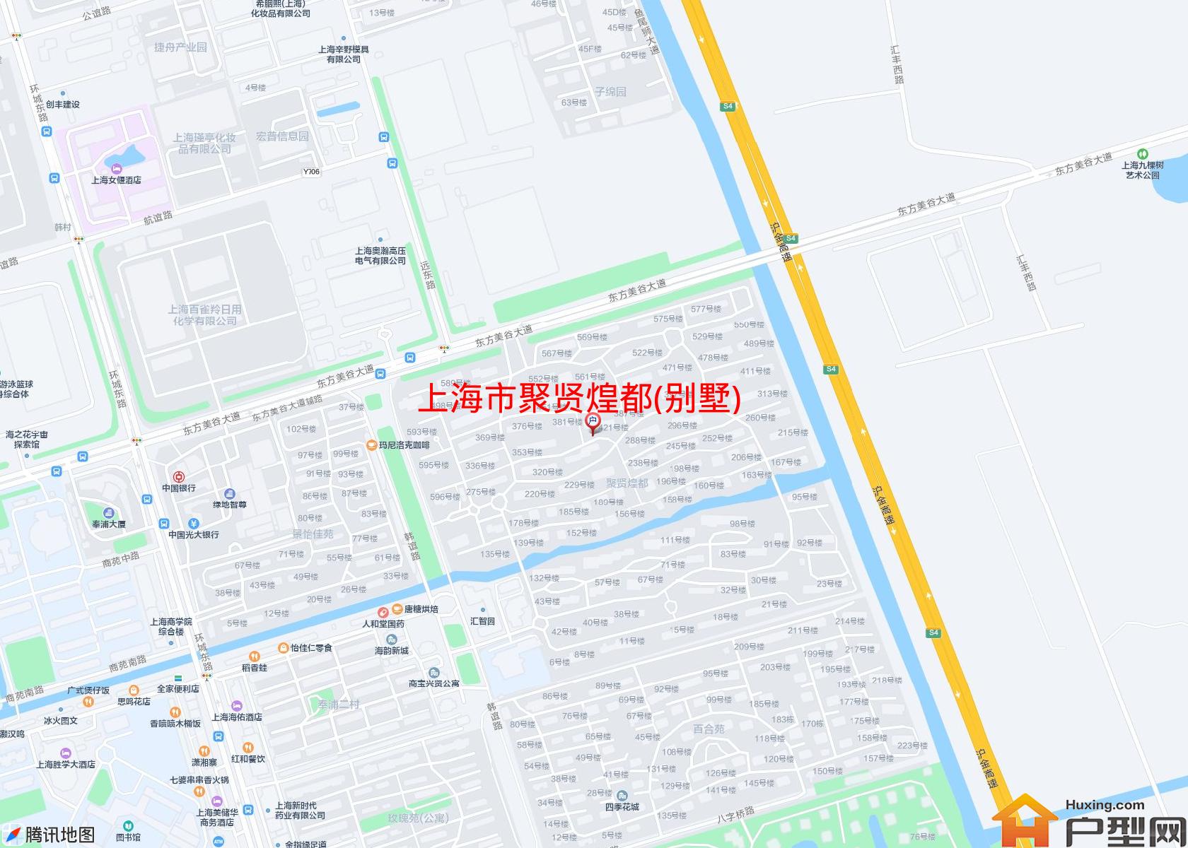 聚贤煌都(别墅)小区 - 户型网