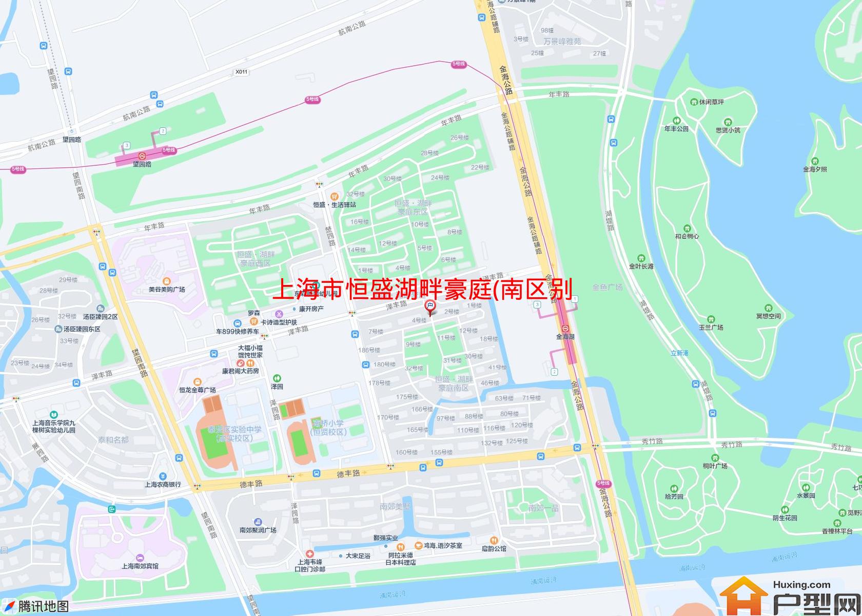 恒盛湖畔豪庭(南区别墅)小区 - 户型网