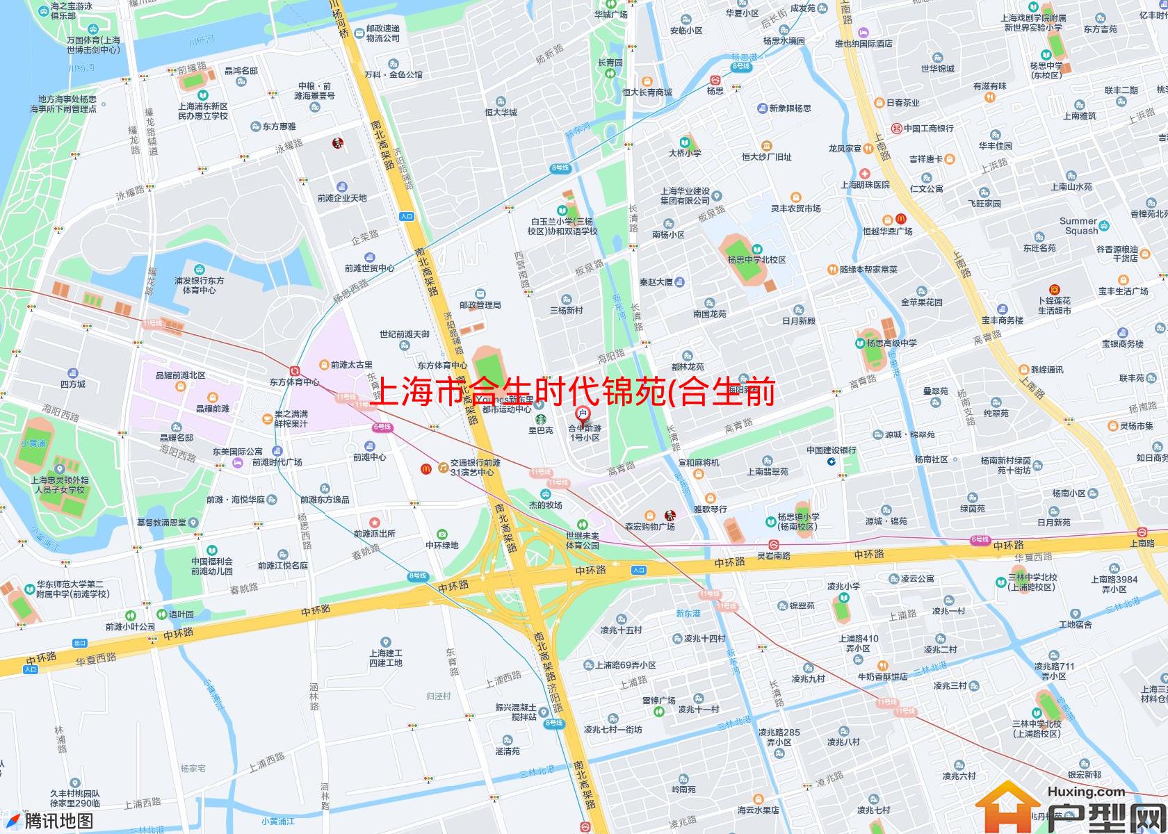 合生时代锦苑(合生前滩1号别墅)小区 - 户型网