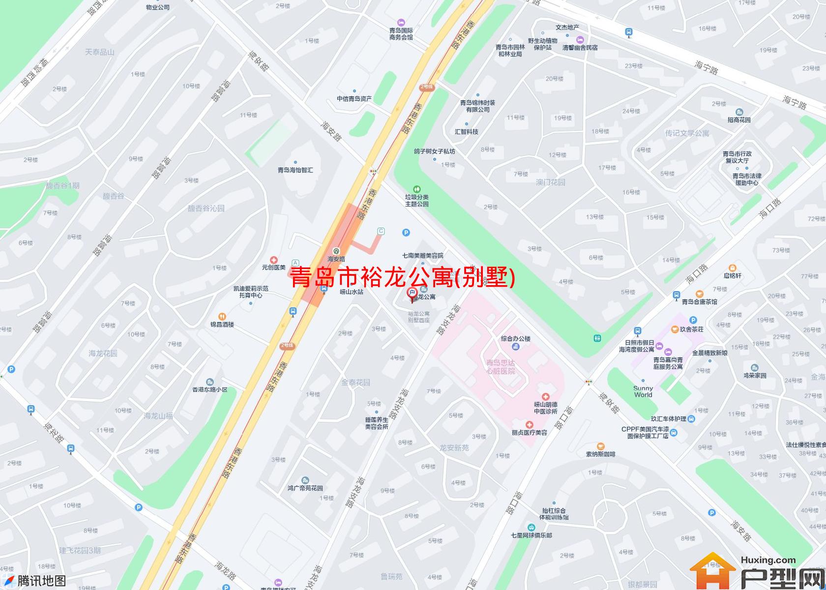 裕龙公寓(别墅)小区 - 户型网