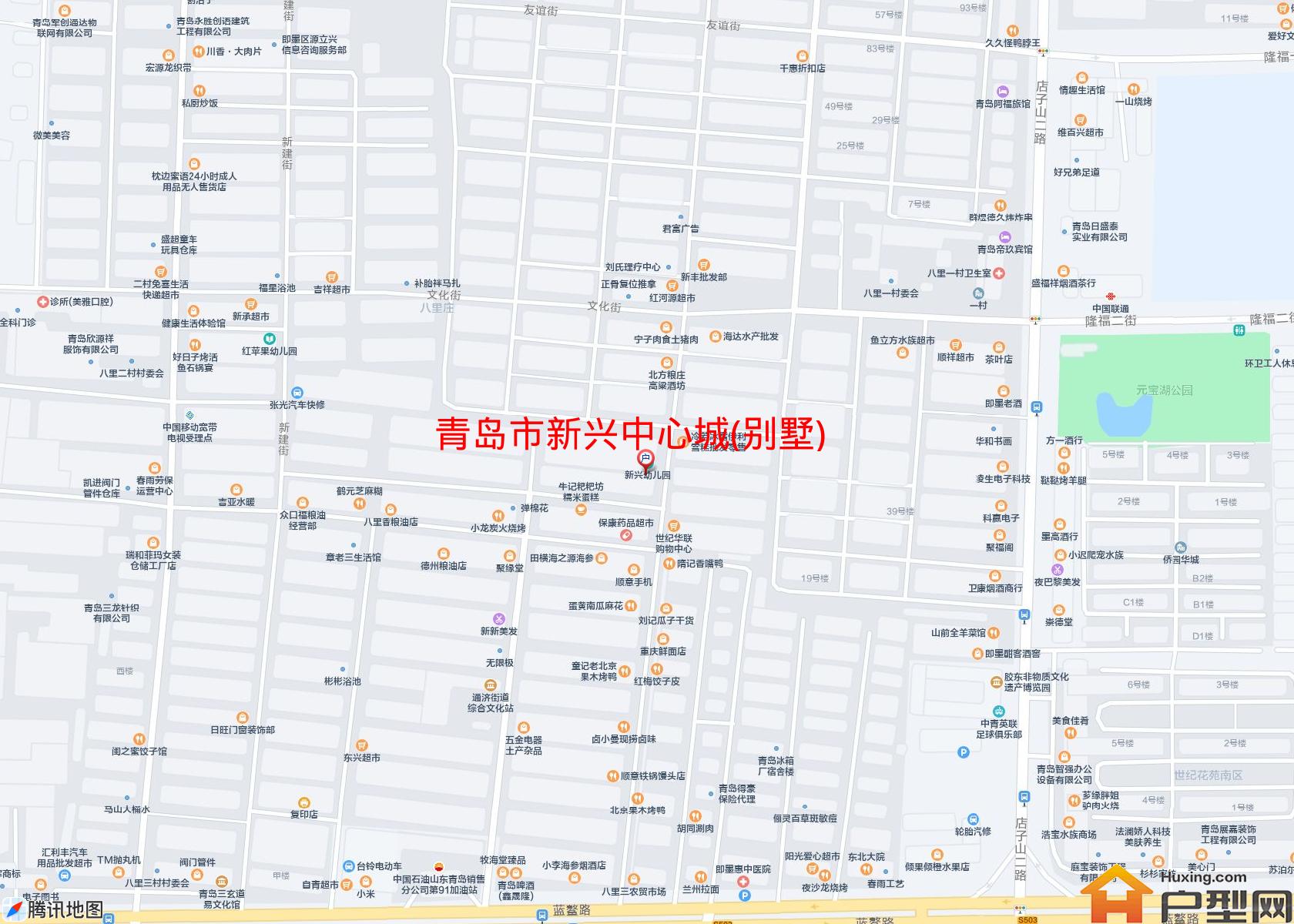 新兴中心城(别墅)小区 - 户型网