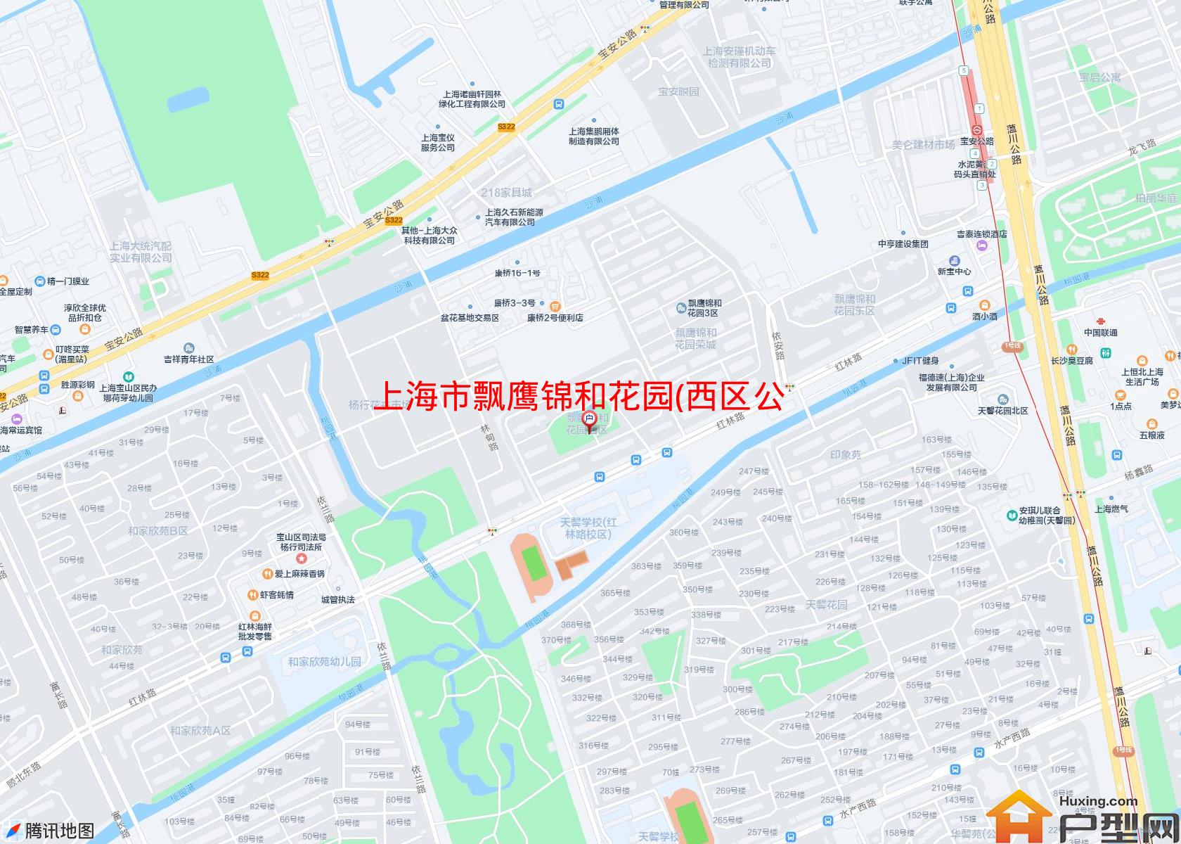 飘鹰锦和花园(西区公寓)小区 - 户型网