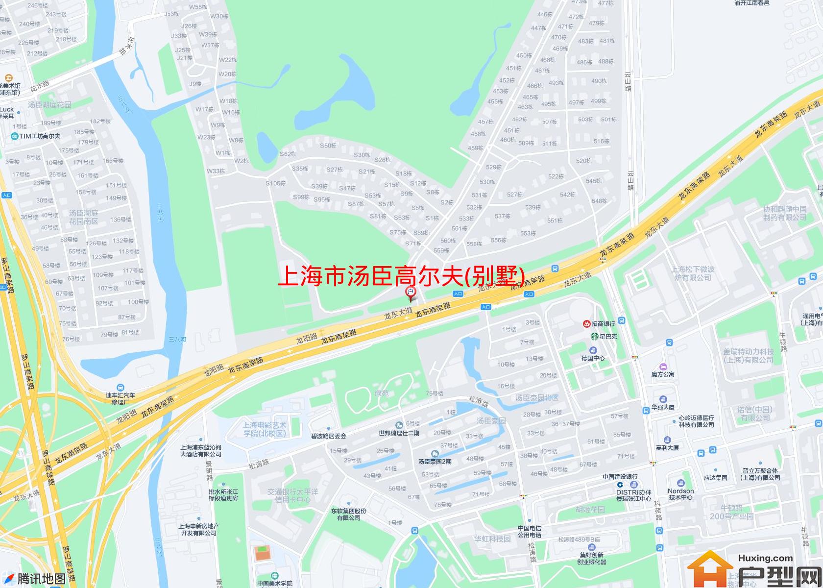 汤臣高尔夫(别墅)小区 - 户型网