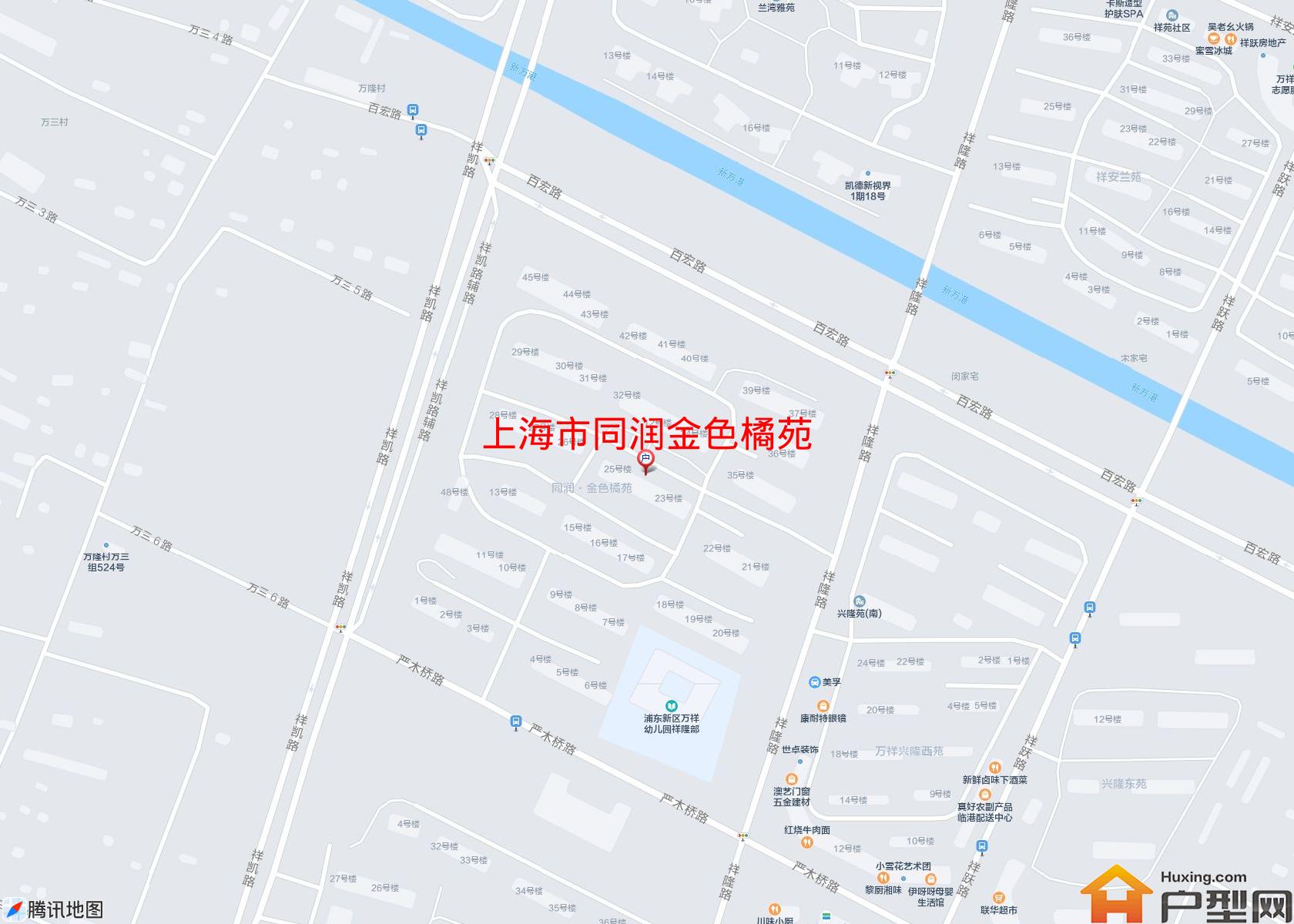 同润金色橘苑小区 - 户型网